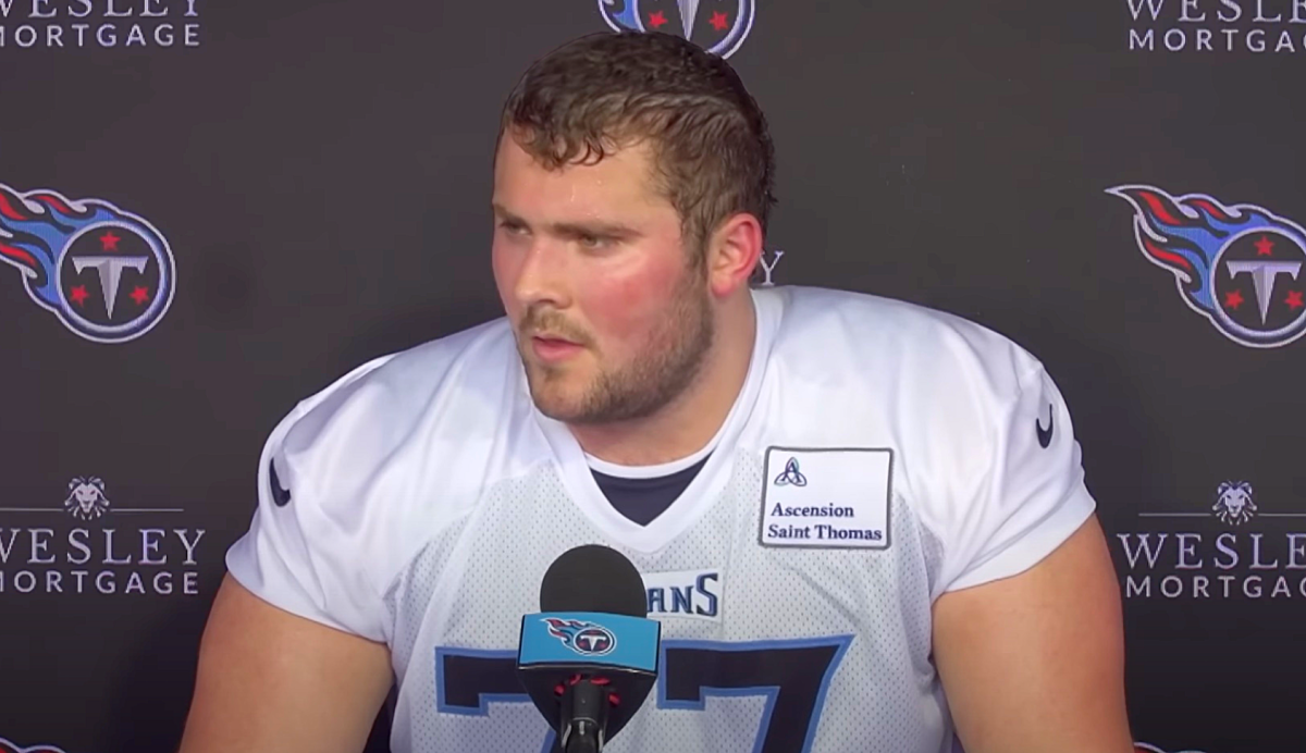 WATCH Peter Skoronski Flashes His Talent At Titans Rookie Minicamp