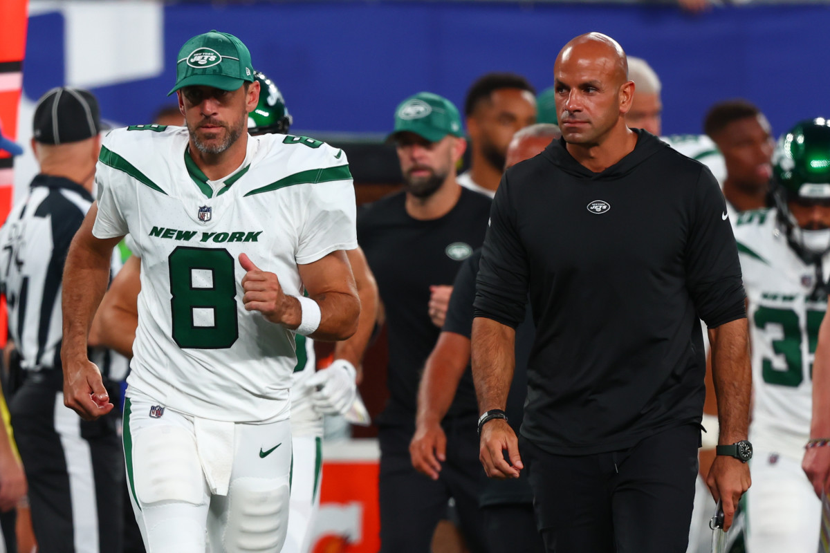 Aaron Rodgers Reportedly Questioned Jets Hc Robert Saleh S Wording