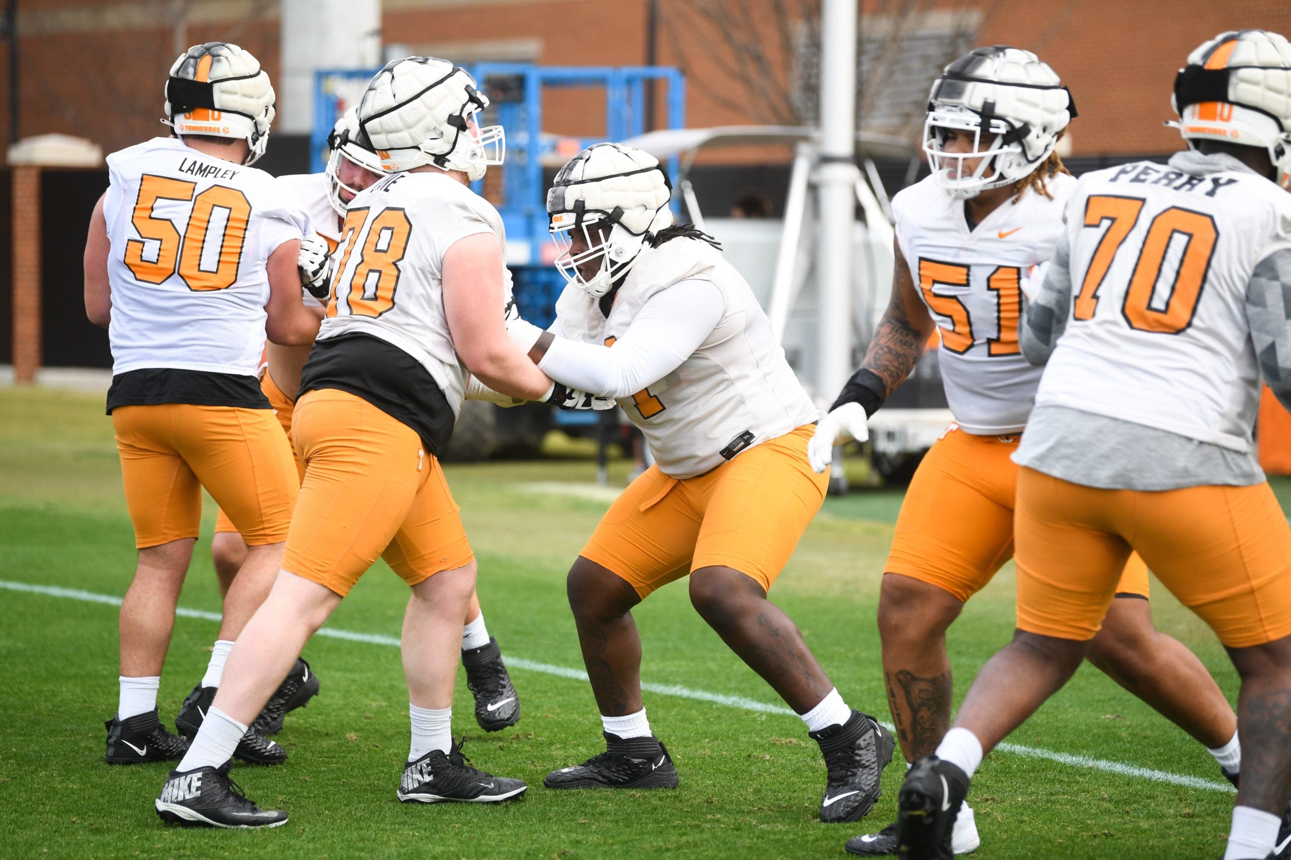 at Tennessee Vols football first spring practice, Tuesday, March 22, 2022. Kns Vols Spring Parctice Cm
