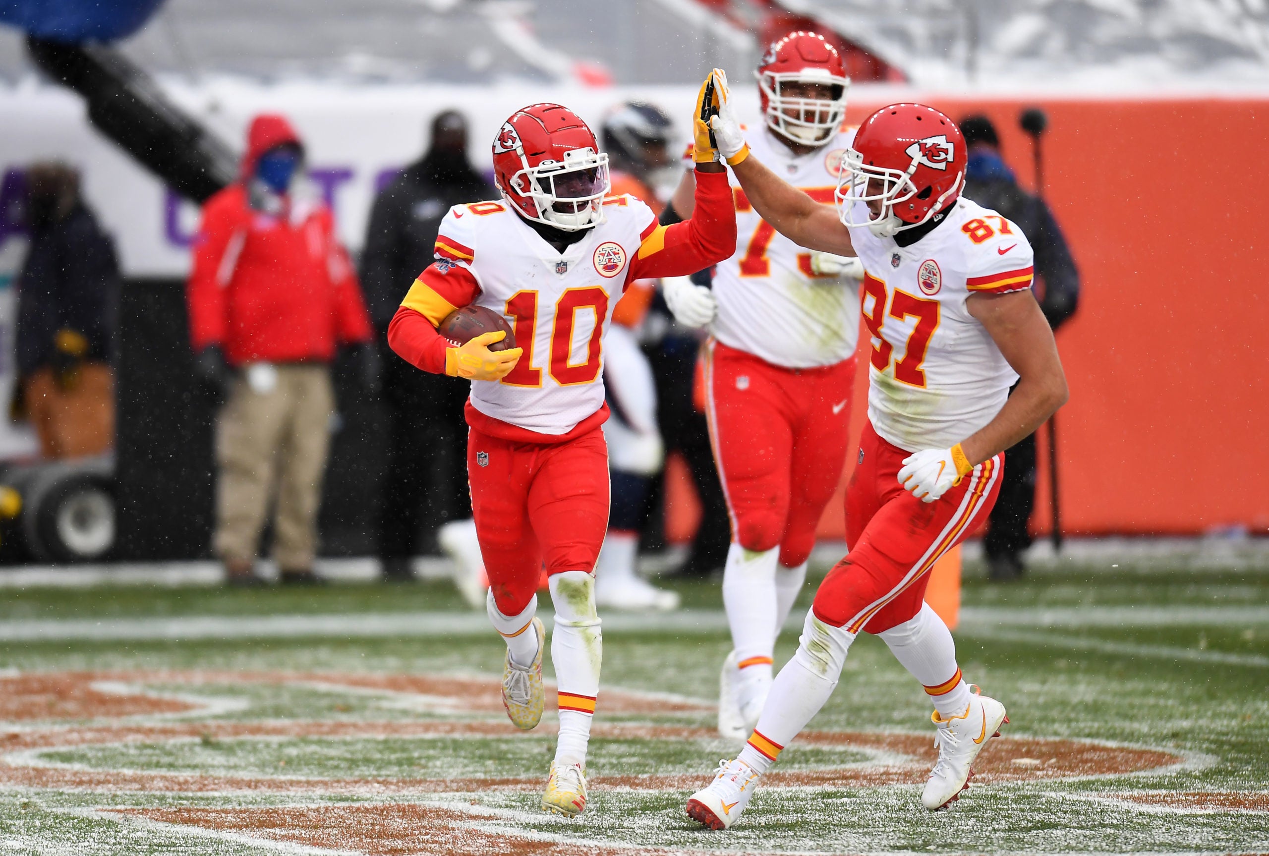 Tyreek Hill Travis Kelce