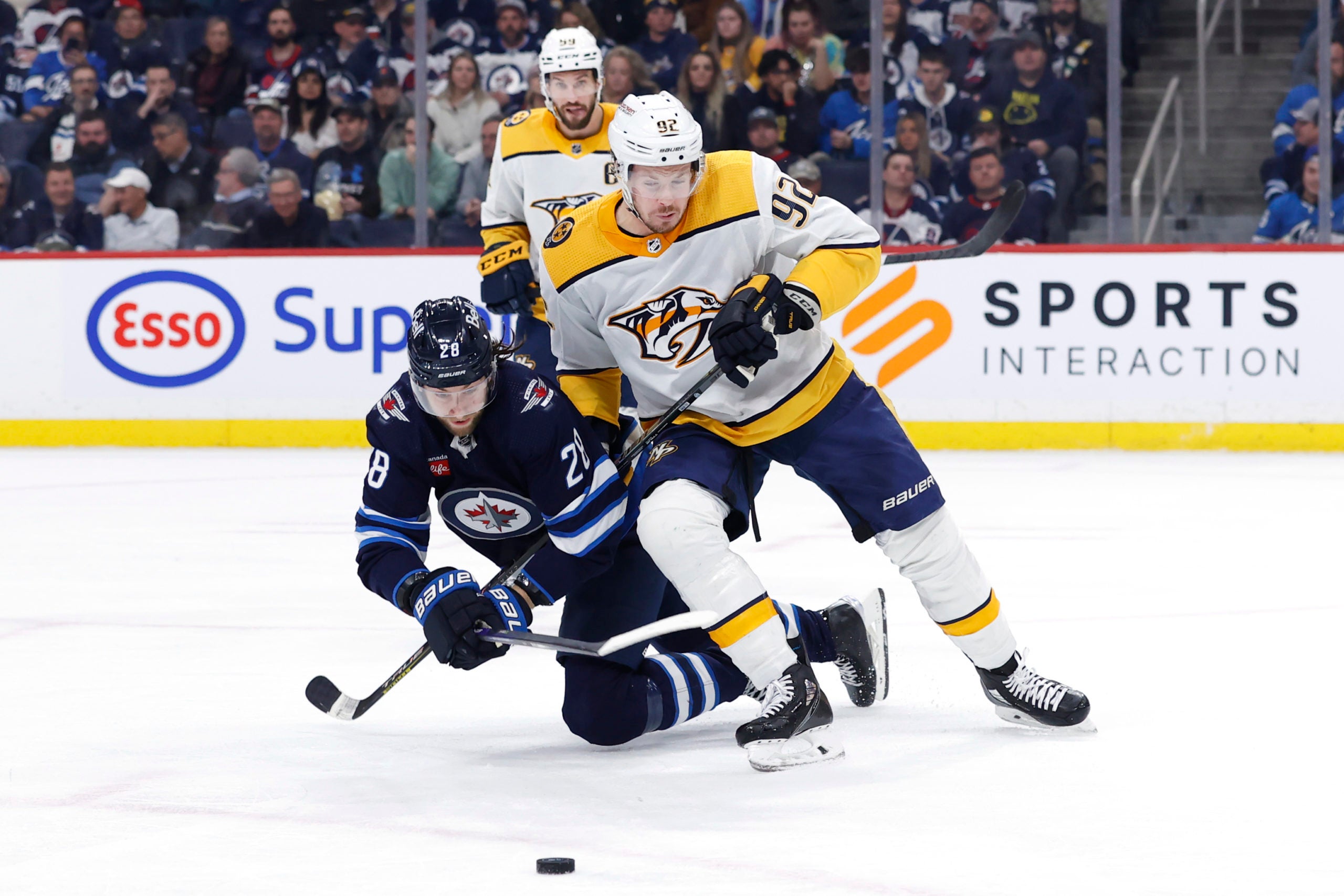 Nashville Predators Ryan Johansen Winnipeg Jets