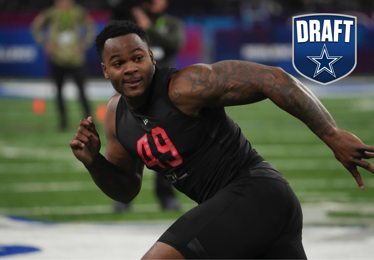 Sam Williams is a prospect that could help the Cowboys in 2022. Photo credit: Kirby Lee-USA Today Sports