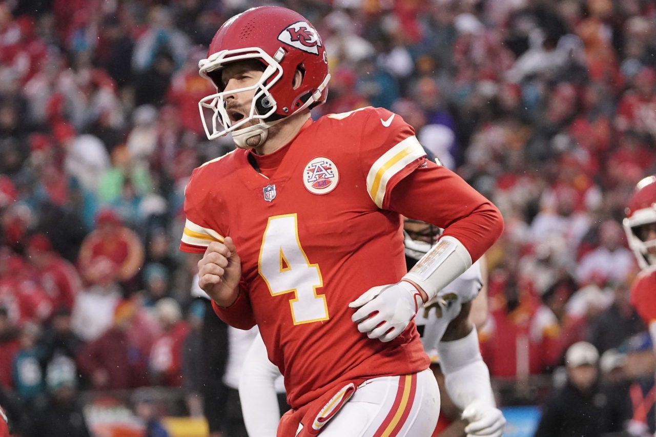Chiefs Jaguars Mahomes Henne