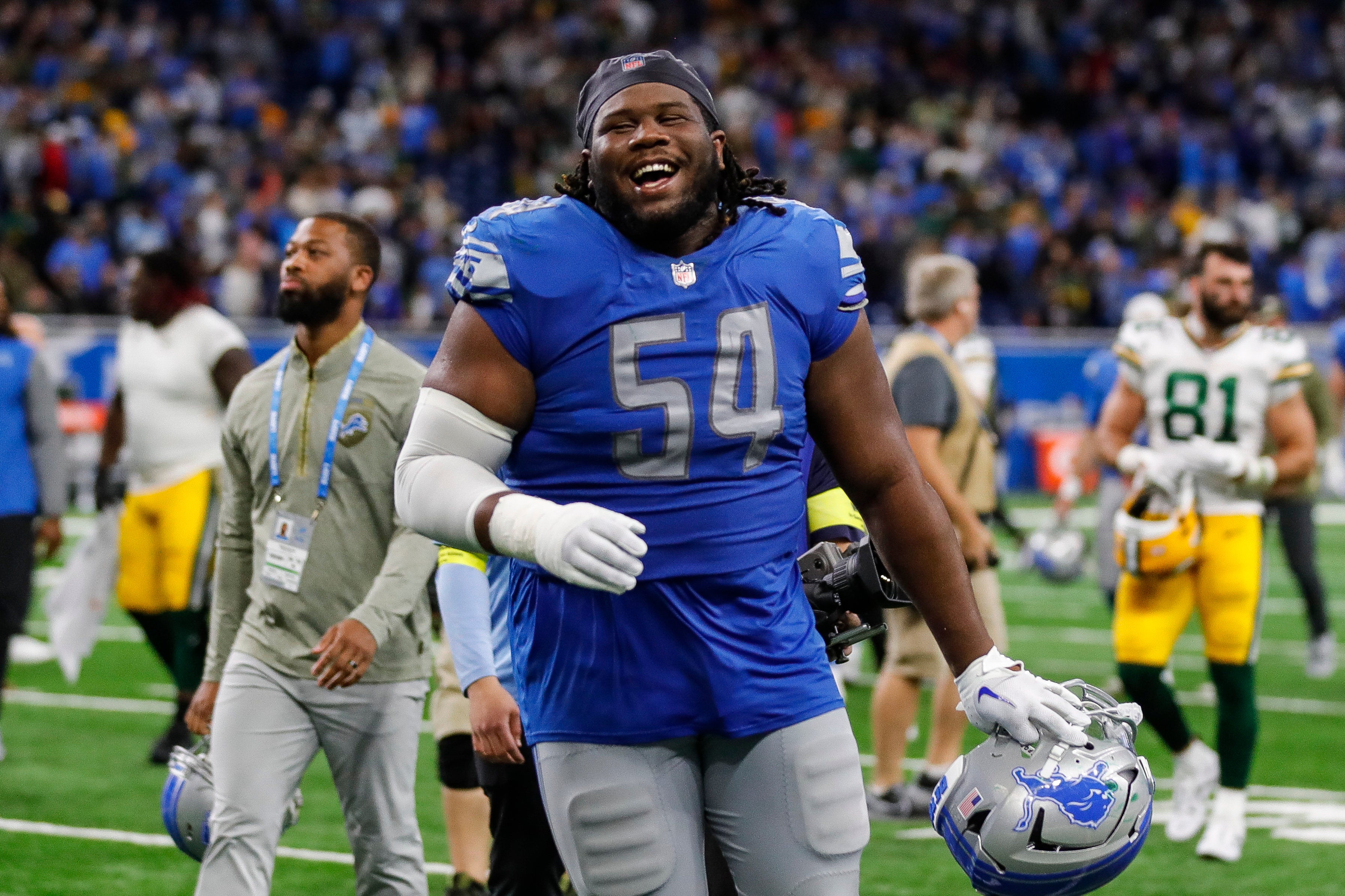 Detroit Lions Alim McNeill offseason signings free agency Madden NFL football stats news