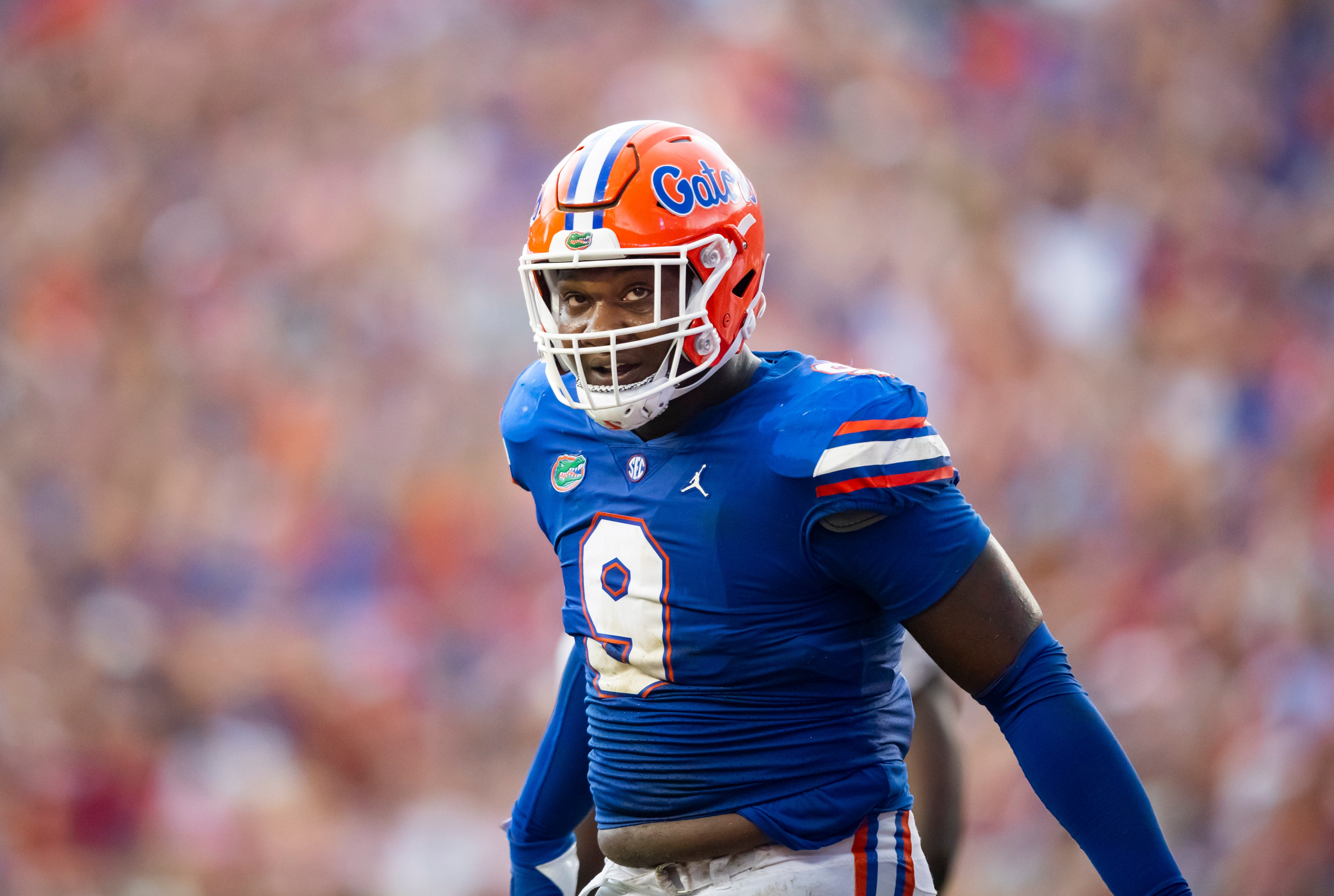 Chicago Bears 2023 NFL Draft Gervon Dexter Florida DT second round pick football stats news