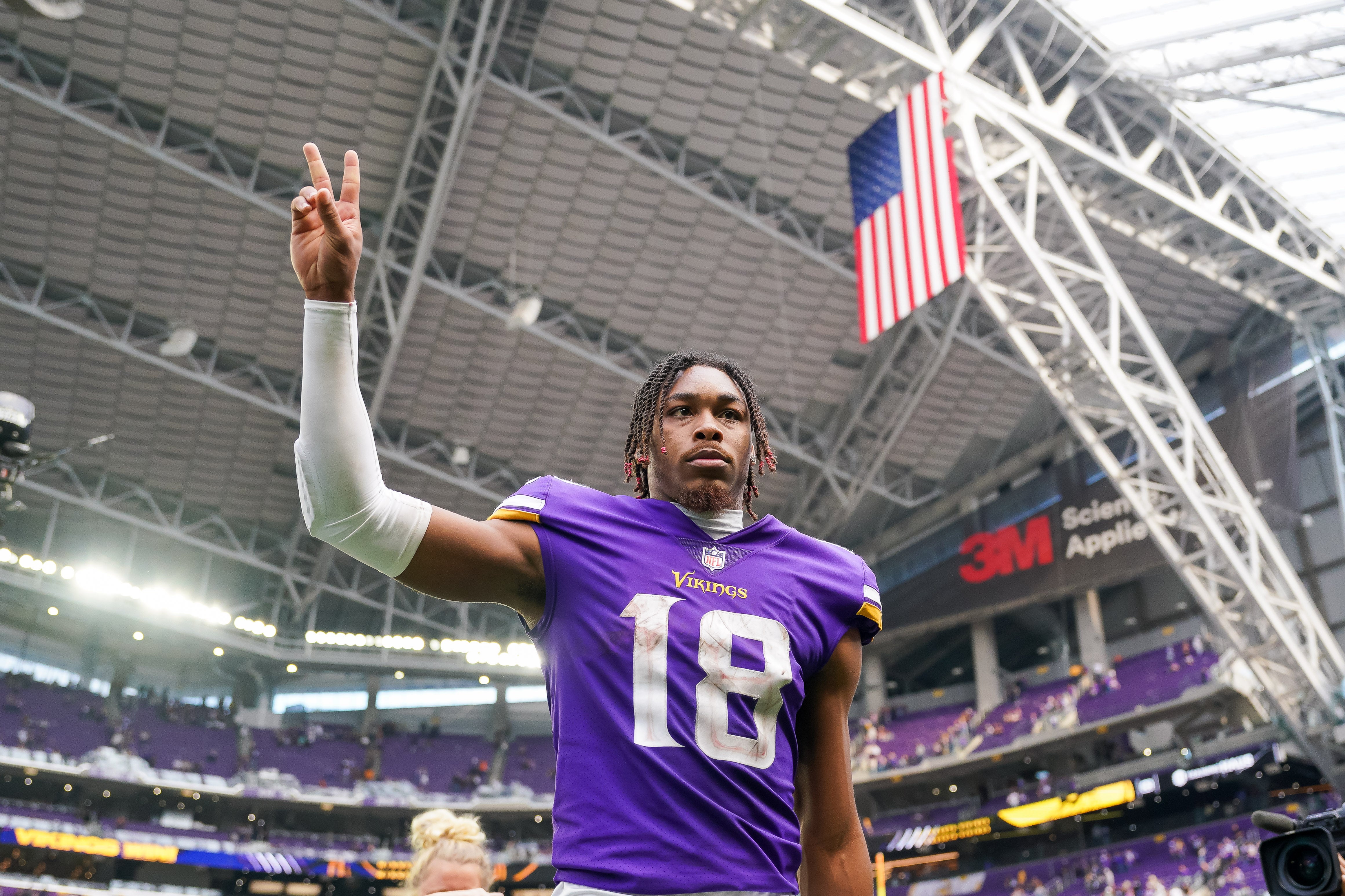 Minnesota Vikings Justin Jefferson contract extension nfl football stats news