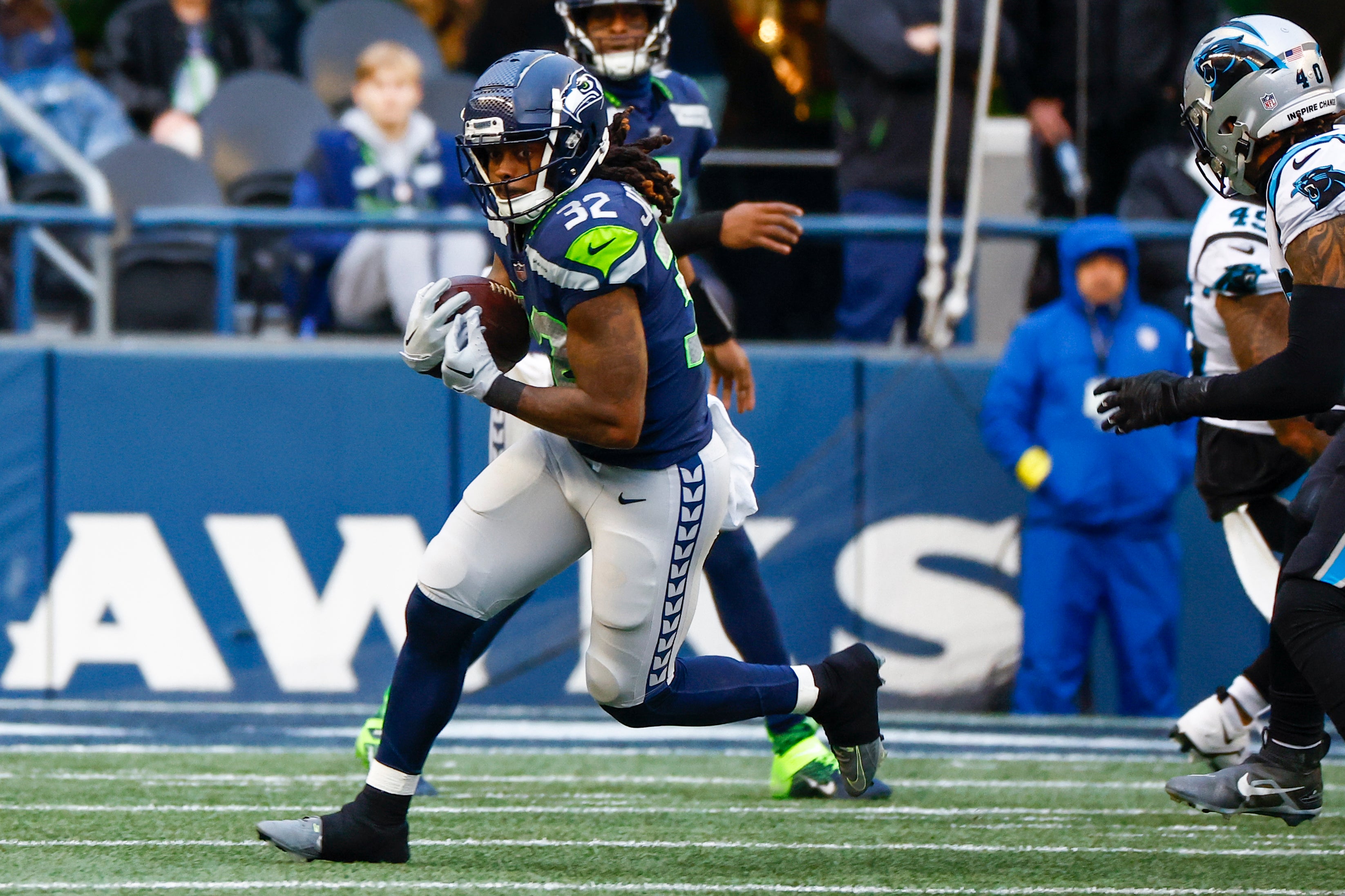 Tony Jones Jr. Denver broncos