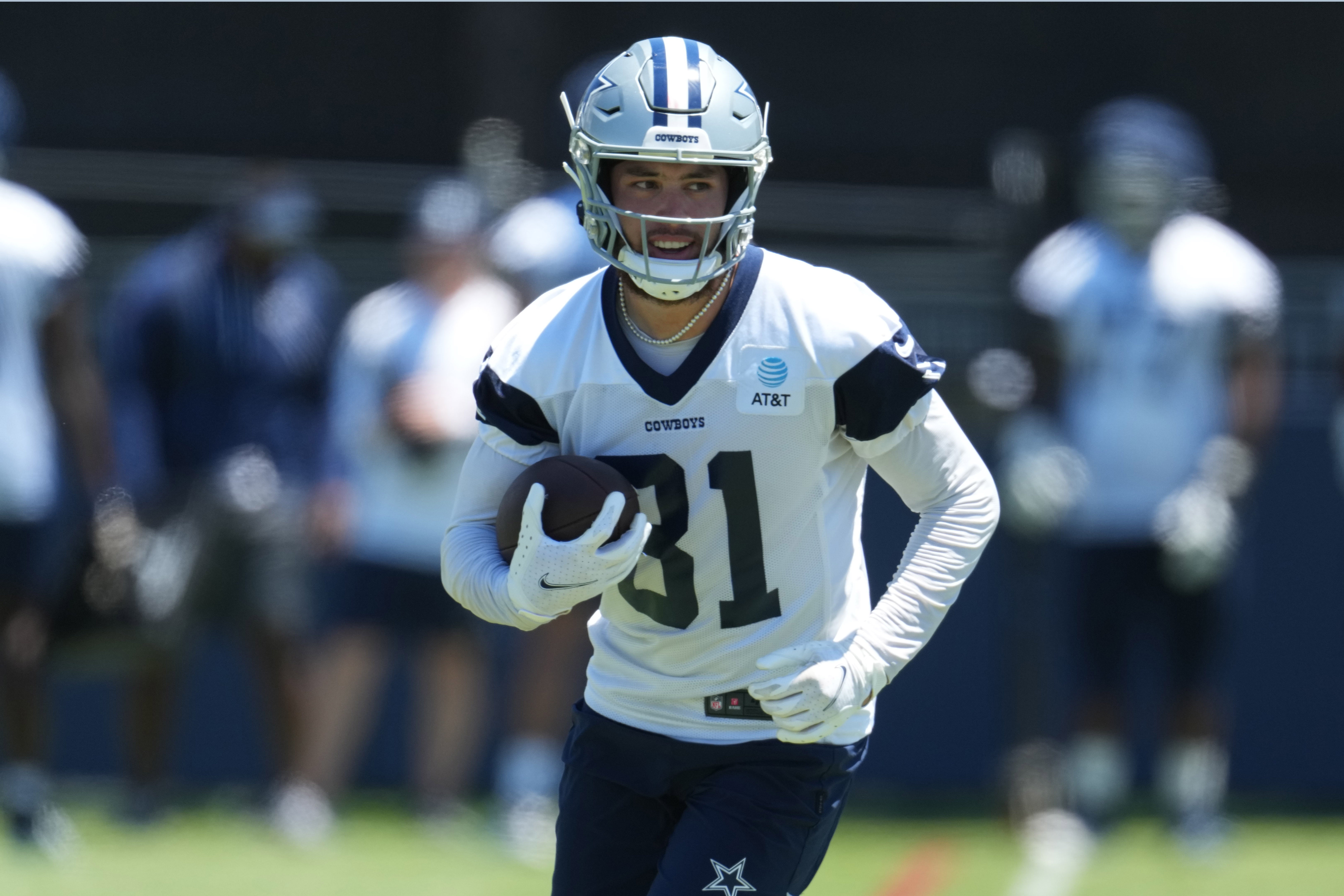 Dallas Cowboys WR Simi Fehoko in practice. Kirby Lee-USA TODAY Sports