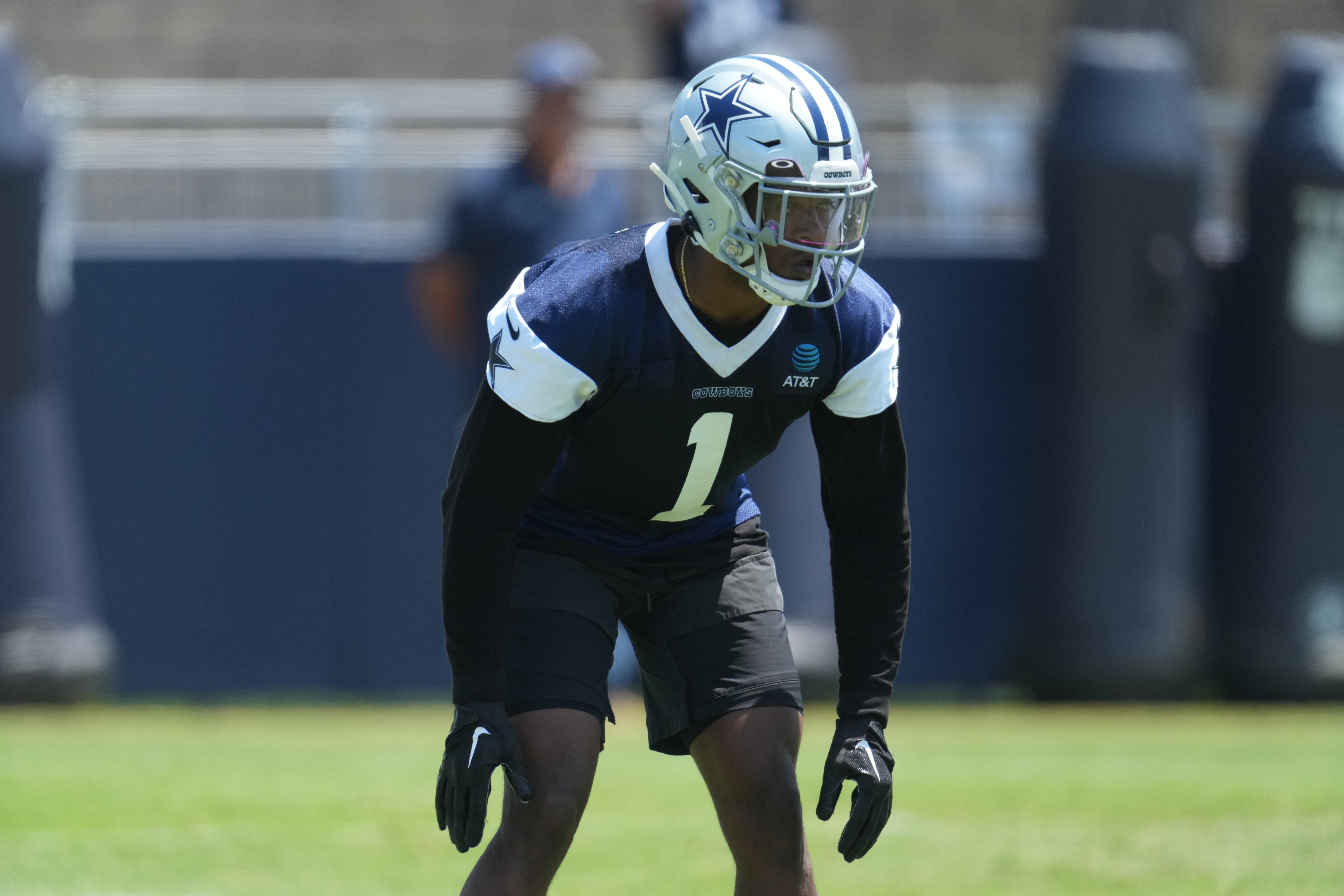 Dallas Cowboys CB Kelvin Joseph in practice.