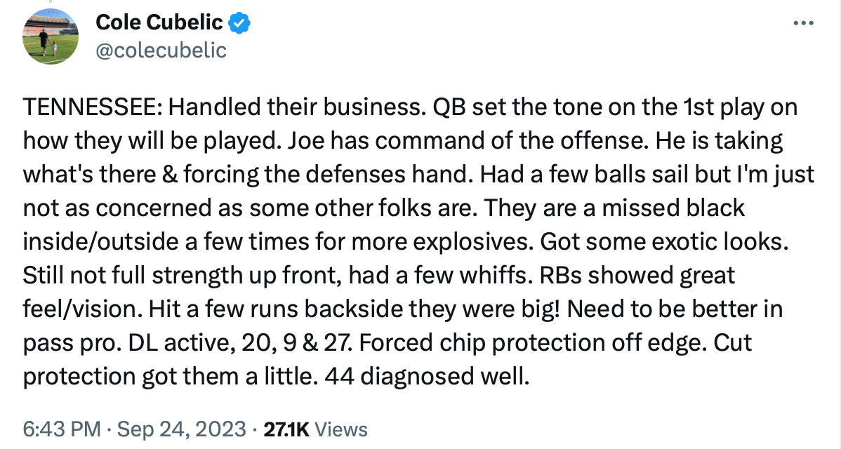 Tennessee Vols football news