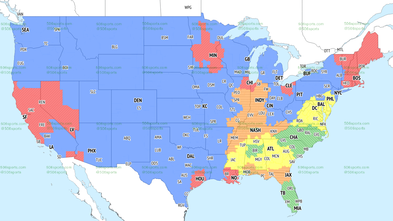 506 Sports Week 6 CBS Single Map