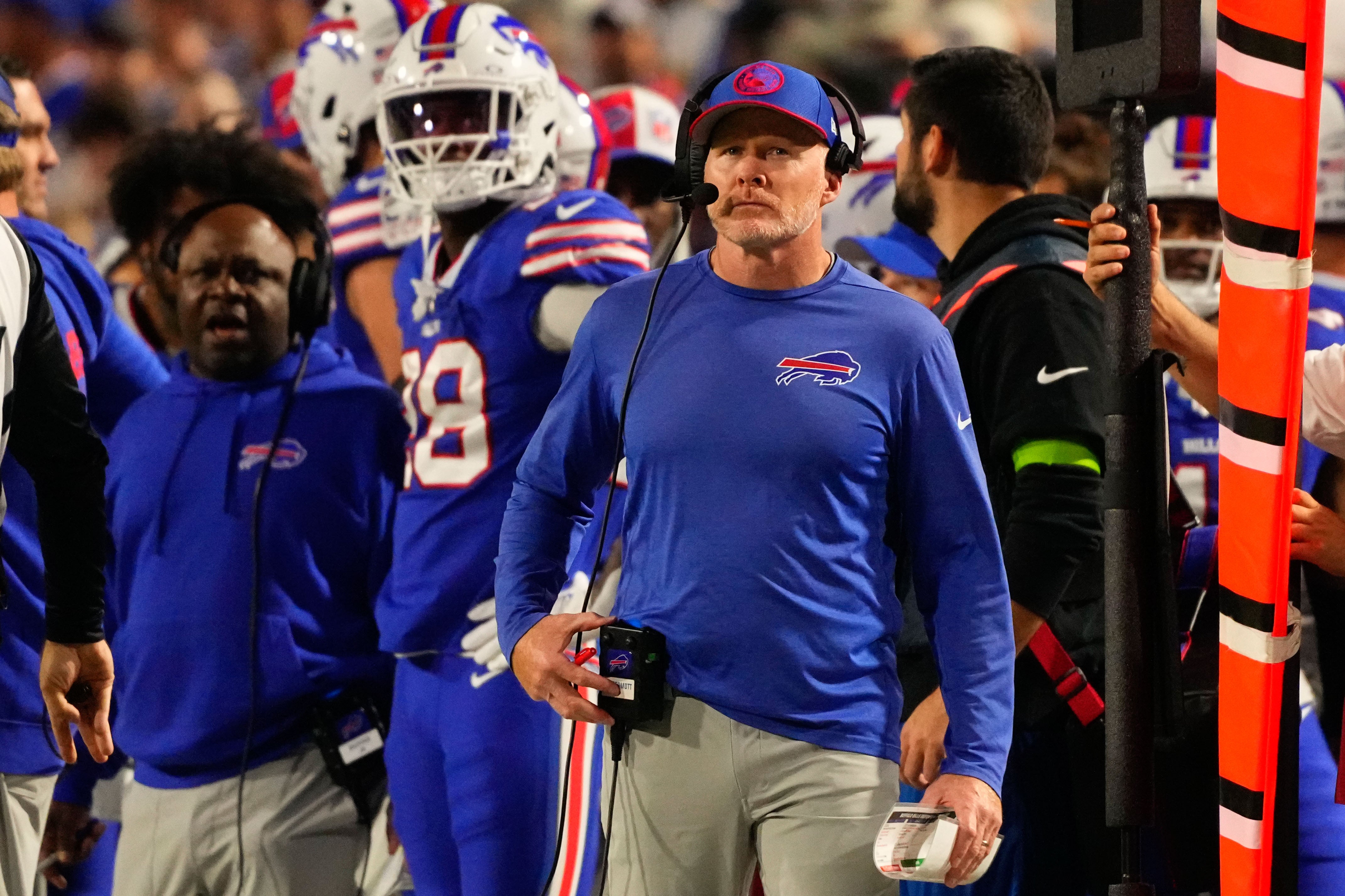 Buffalo Bills head coach Sean McDermott