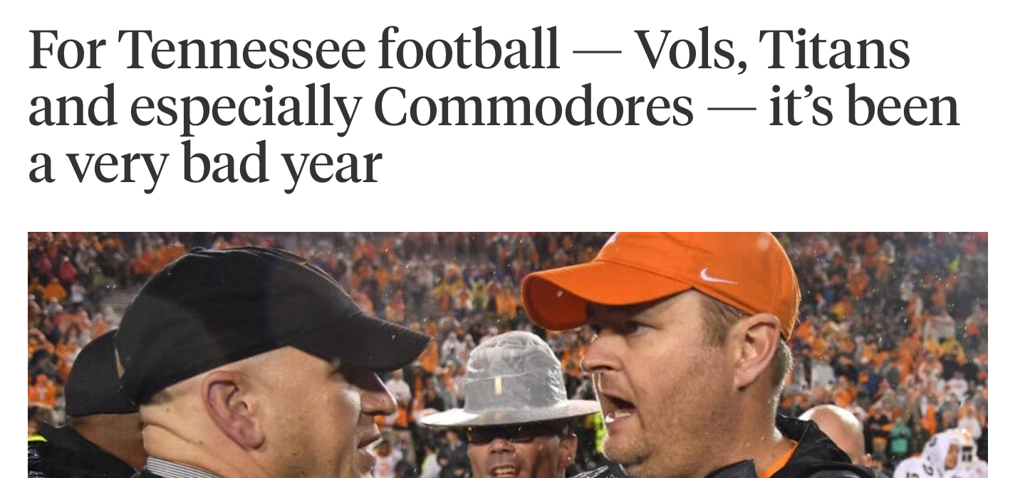Tennessee Vols football news