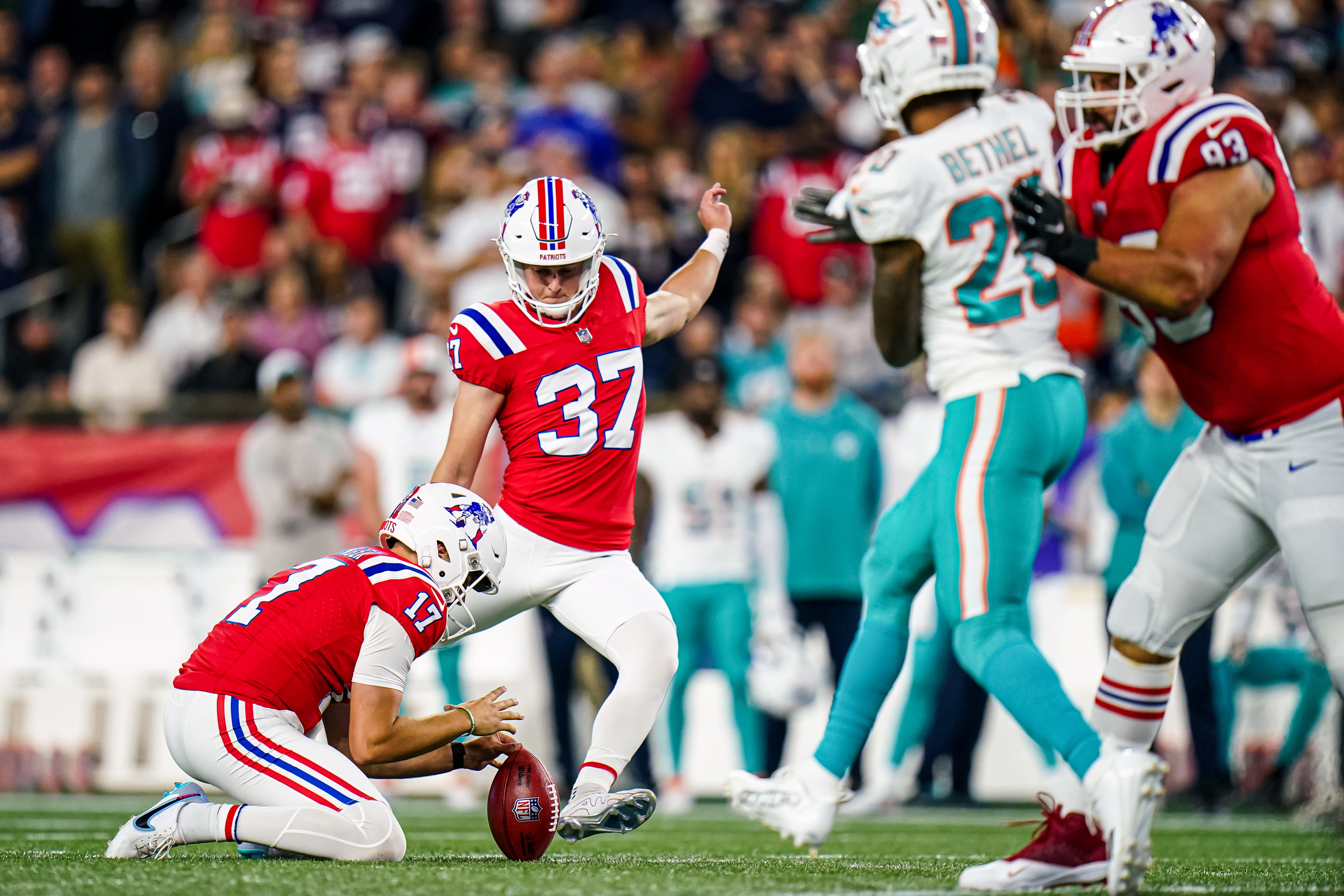 Patriots K Chad Ryland