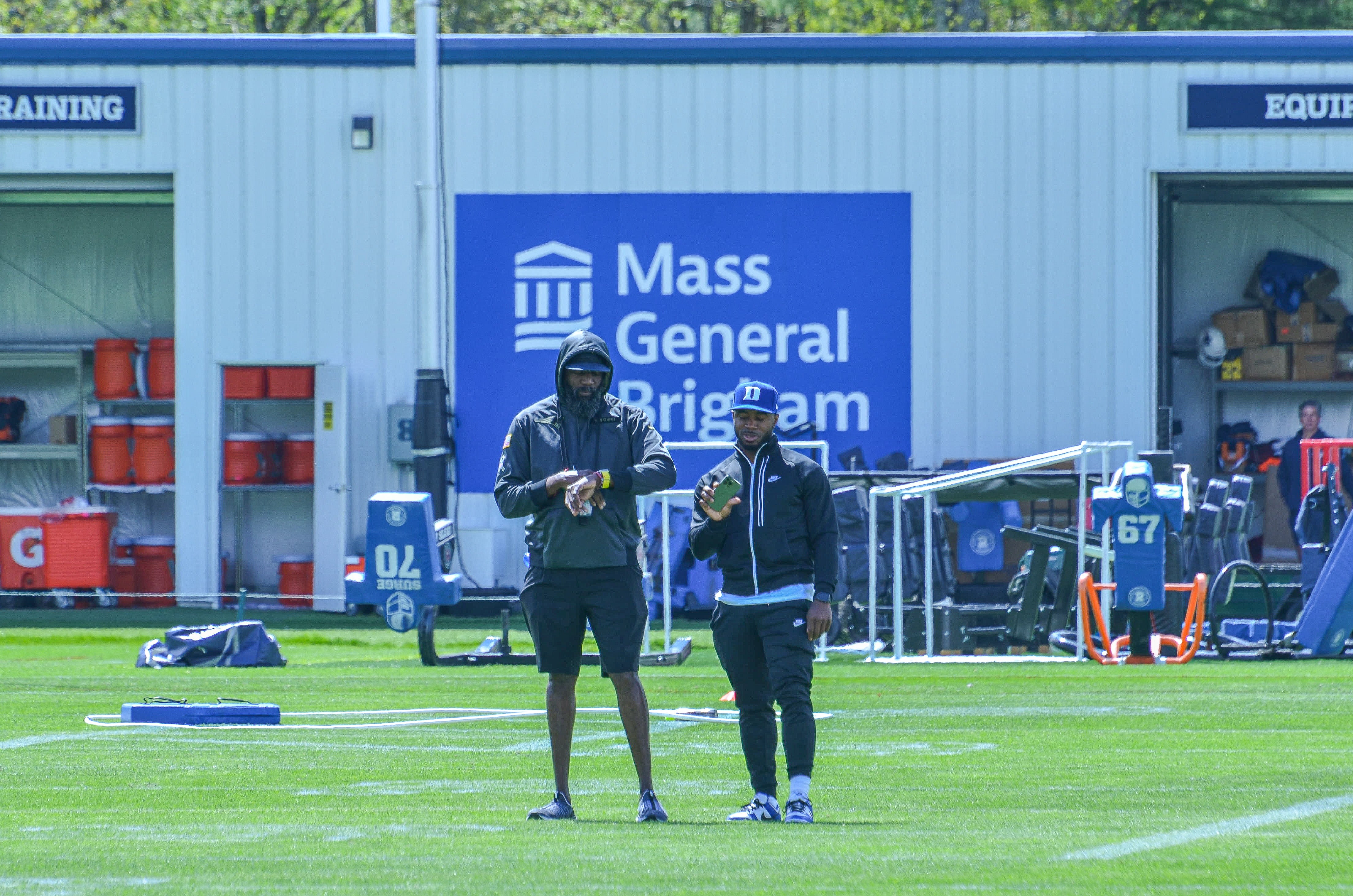 Patriots rookie minicamp at Gillette Stadium 5/11