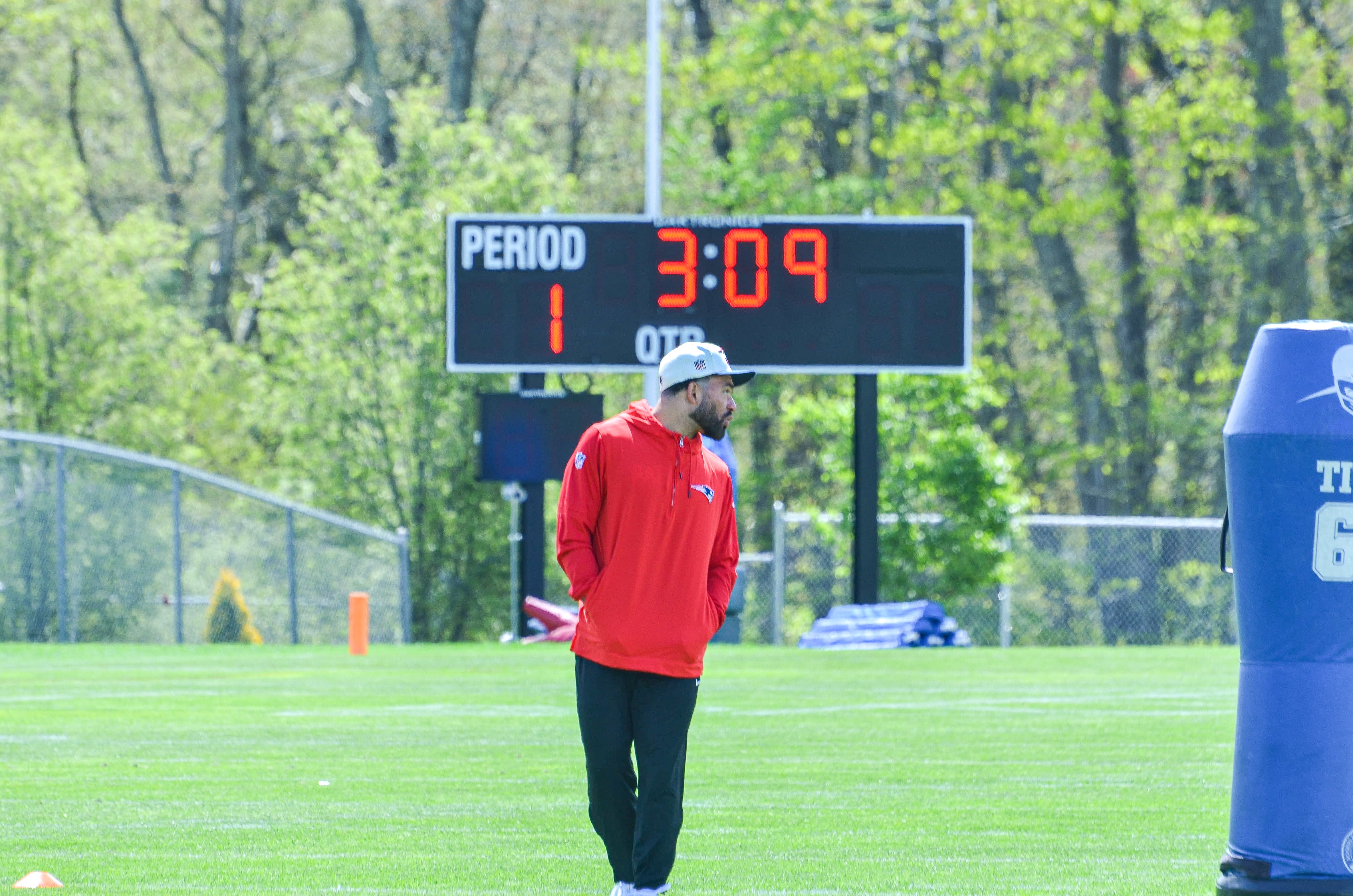 Patriots rookie minicamp at Gillette Stadium 5/11