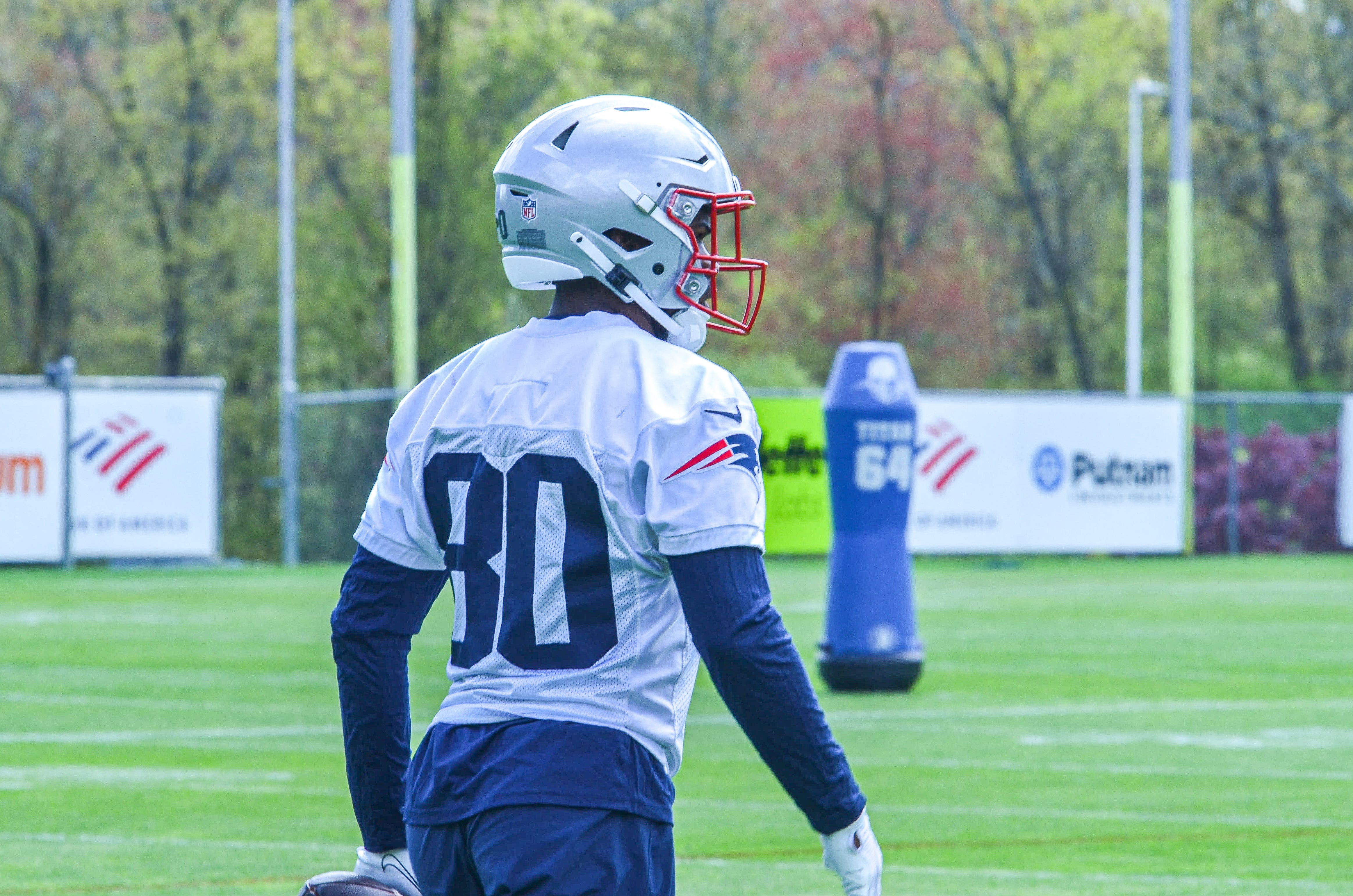Patriots rookie minicamp at Gillette Stadium 5/11: WR David Wallis (Tryout)