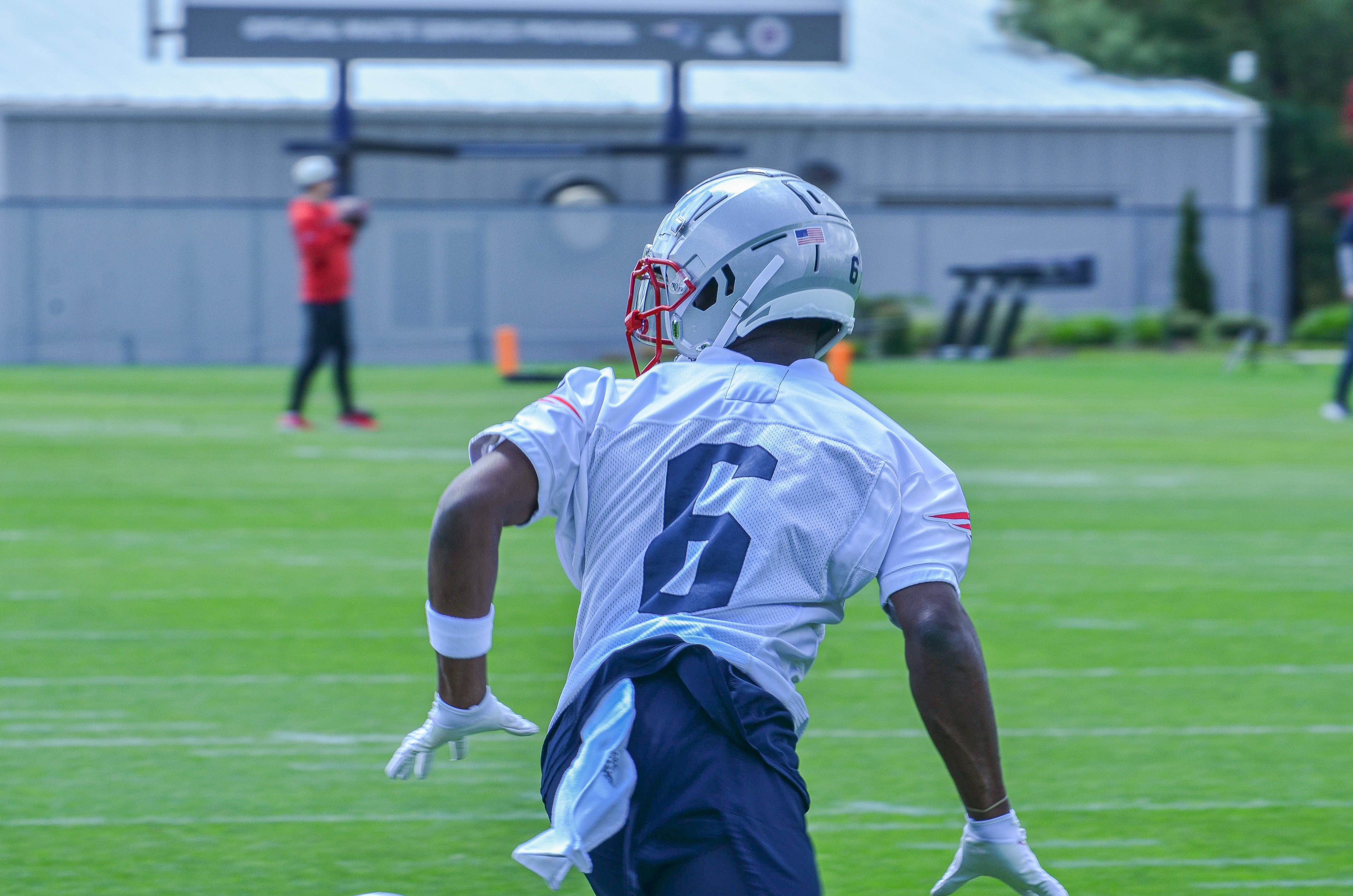 Patriots rookie minicamp at Gillette Stadium 5/11: WR Javon Baker