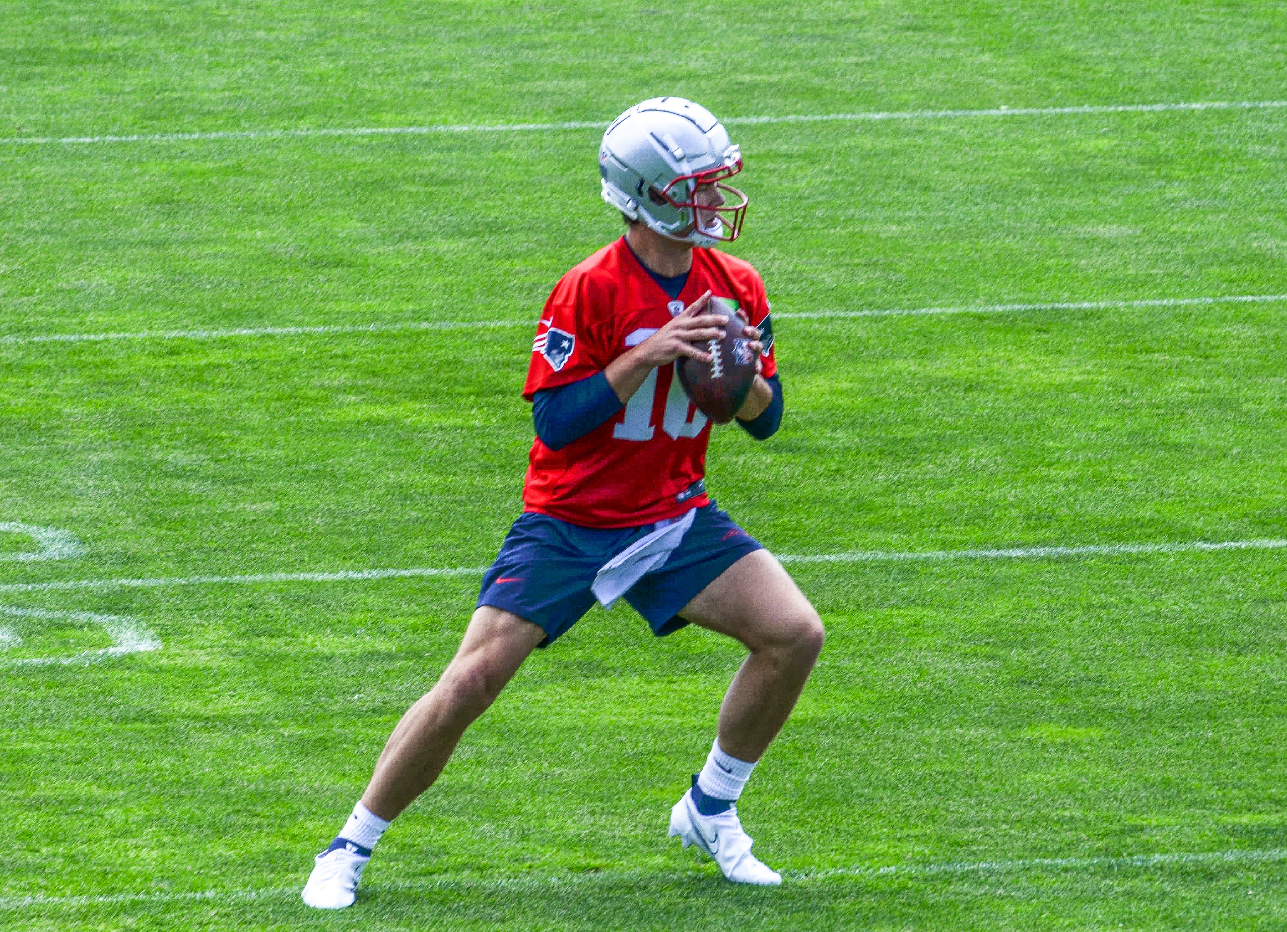 Monday, May 20 - Patriots QB Drake Maye at OTAs
