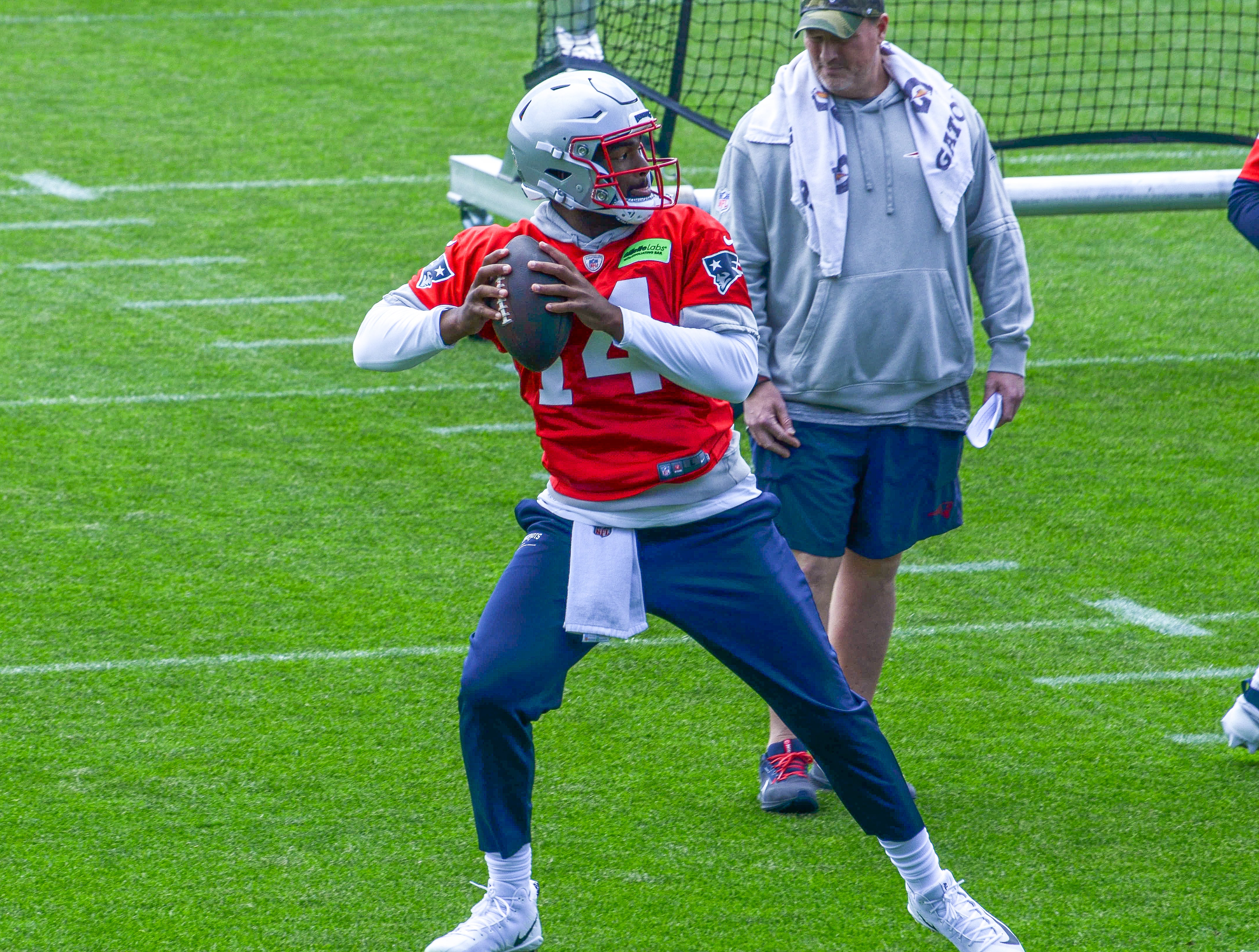 Monday, May 20 - Patriots QB Jacoby Brissett at OTAs