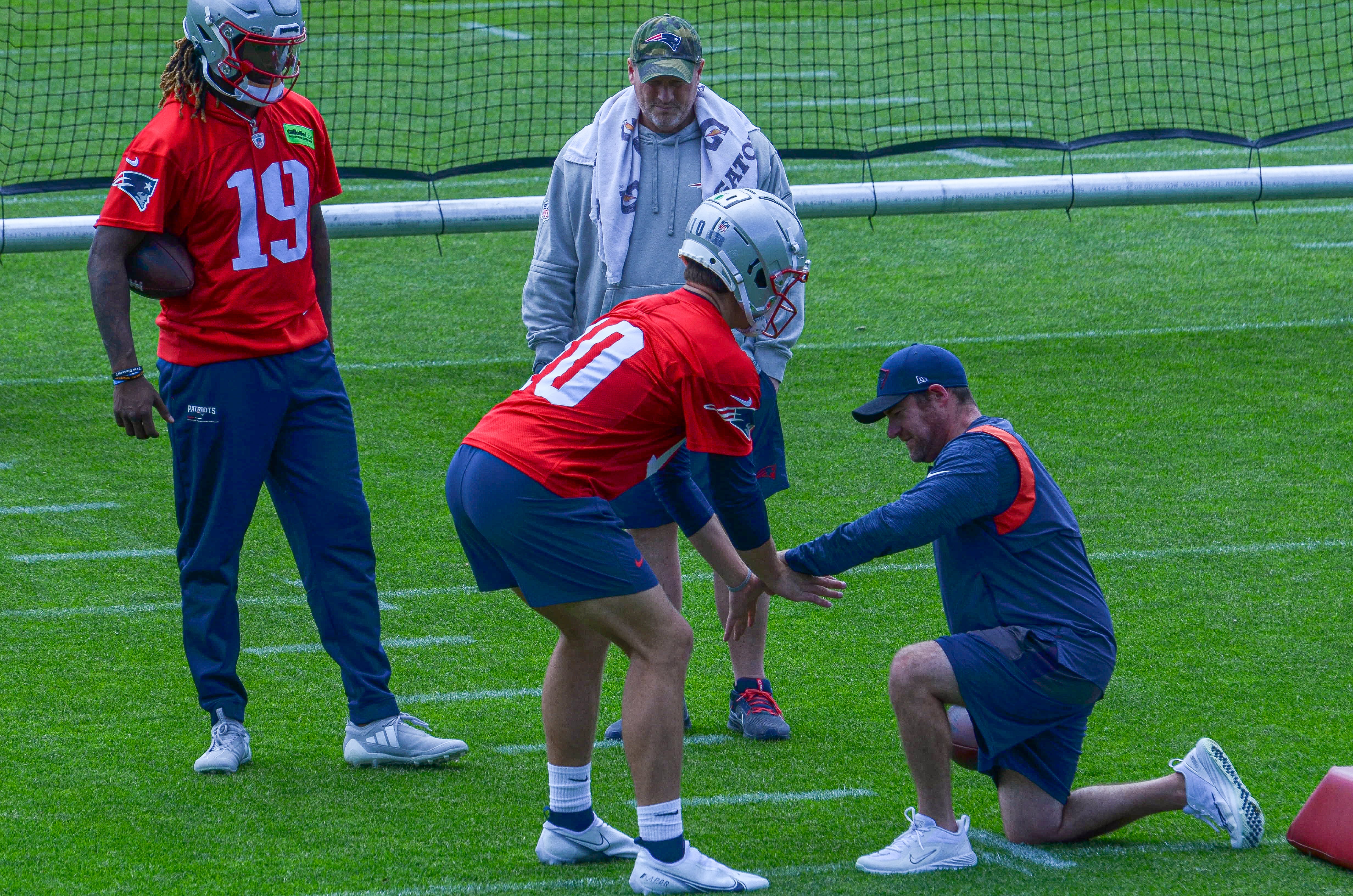 Monday, May 20 - Patriots QB Drake Maye and Joe Milton III at OTAs