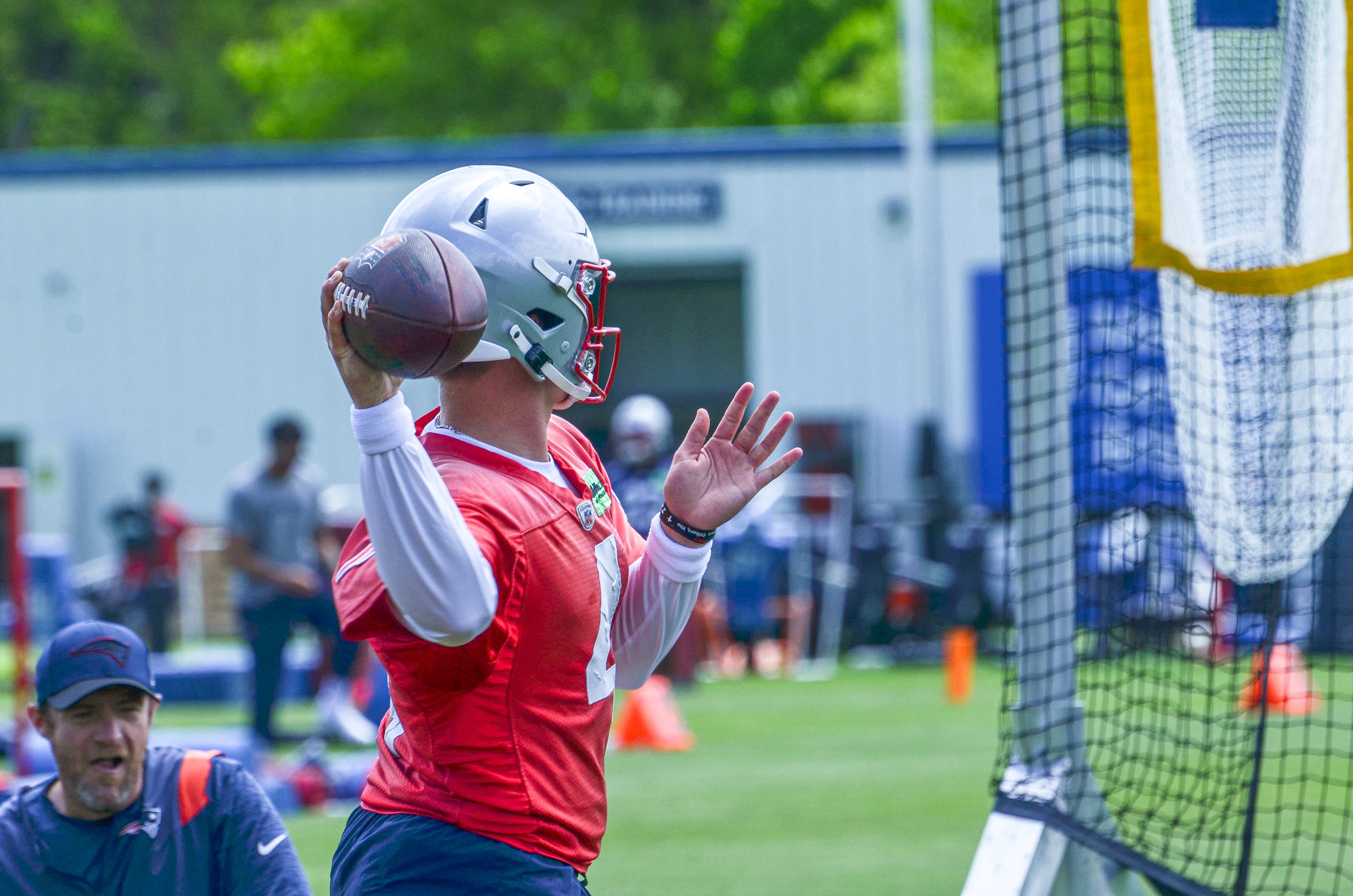 Monday, May 20 - Patriots QB Bailey Zappe at OTAs
