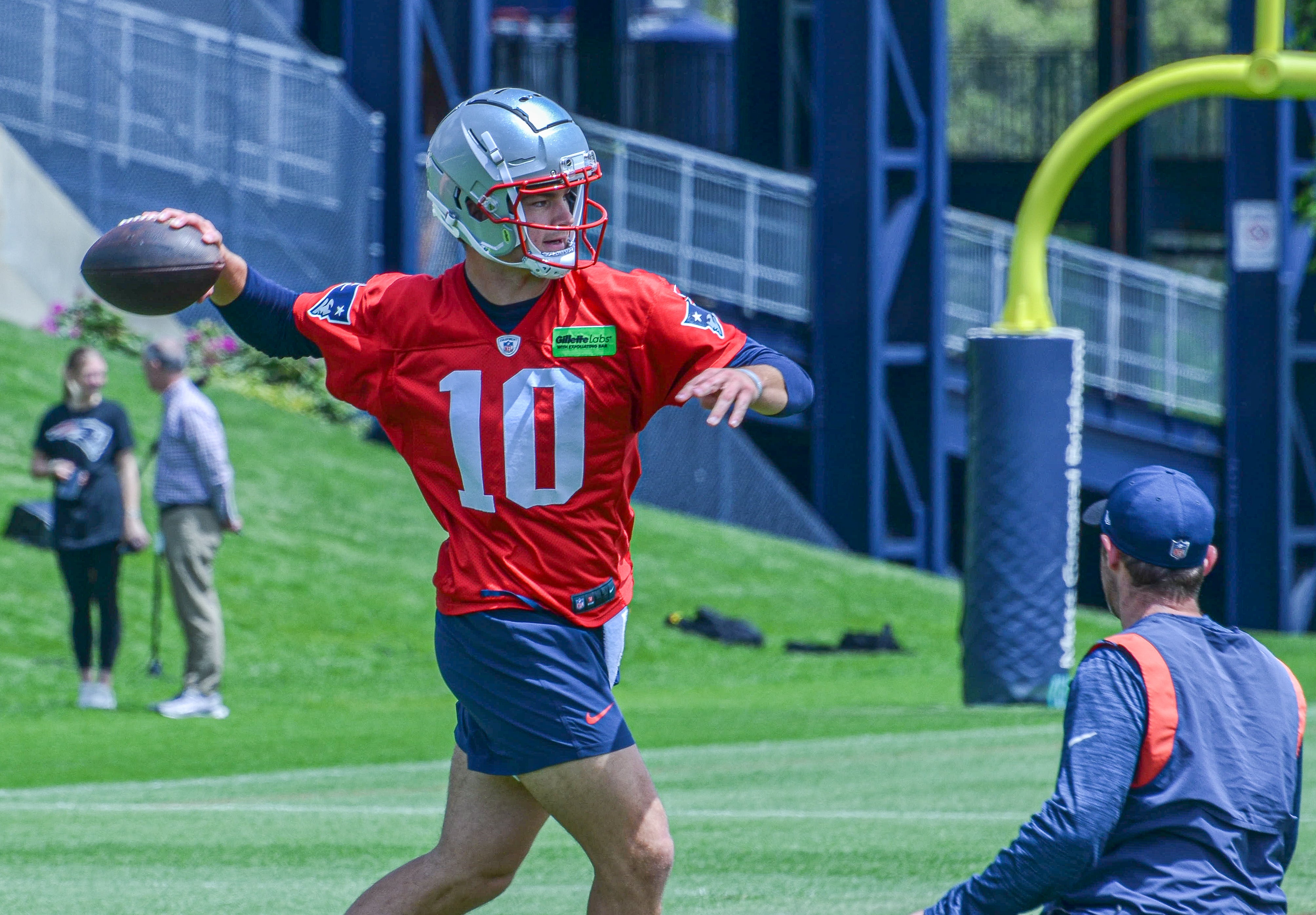 Monday, May 20 - Patriots QB Drake Maye at OTAs