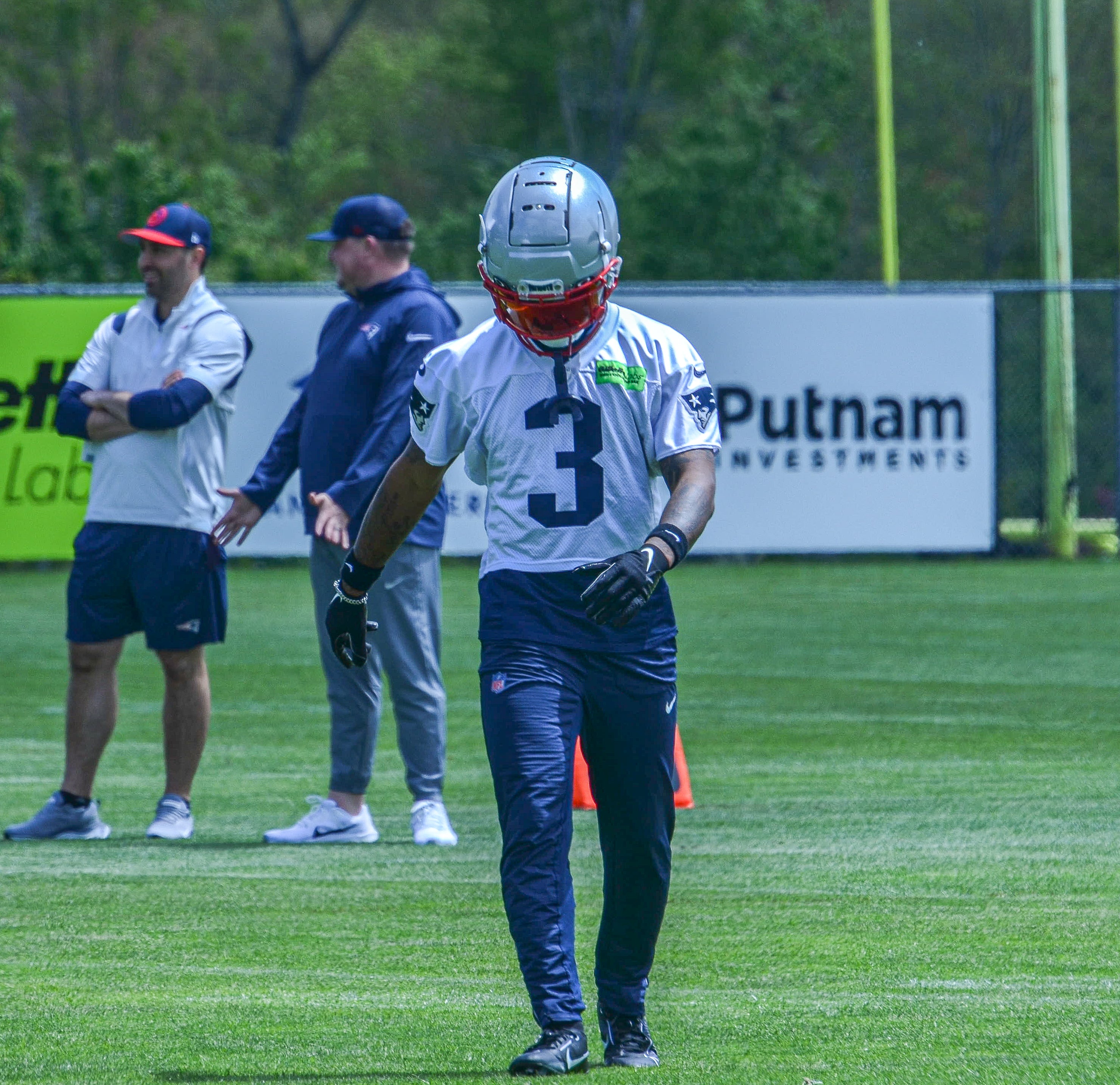 Monday, May 20 - Patriots WR DeMario Douglas at OTAs