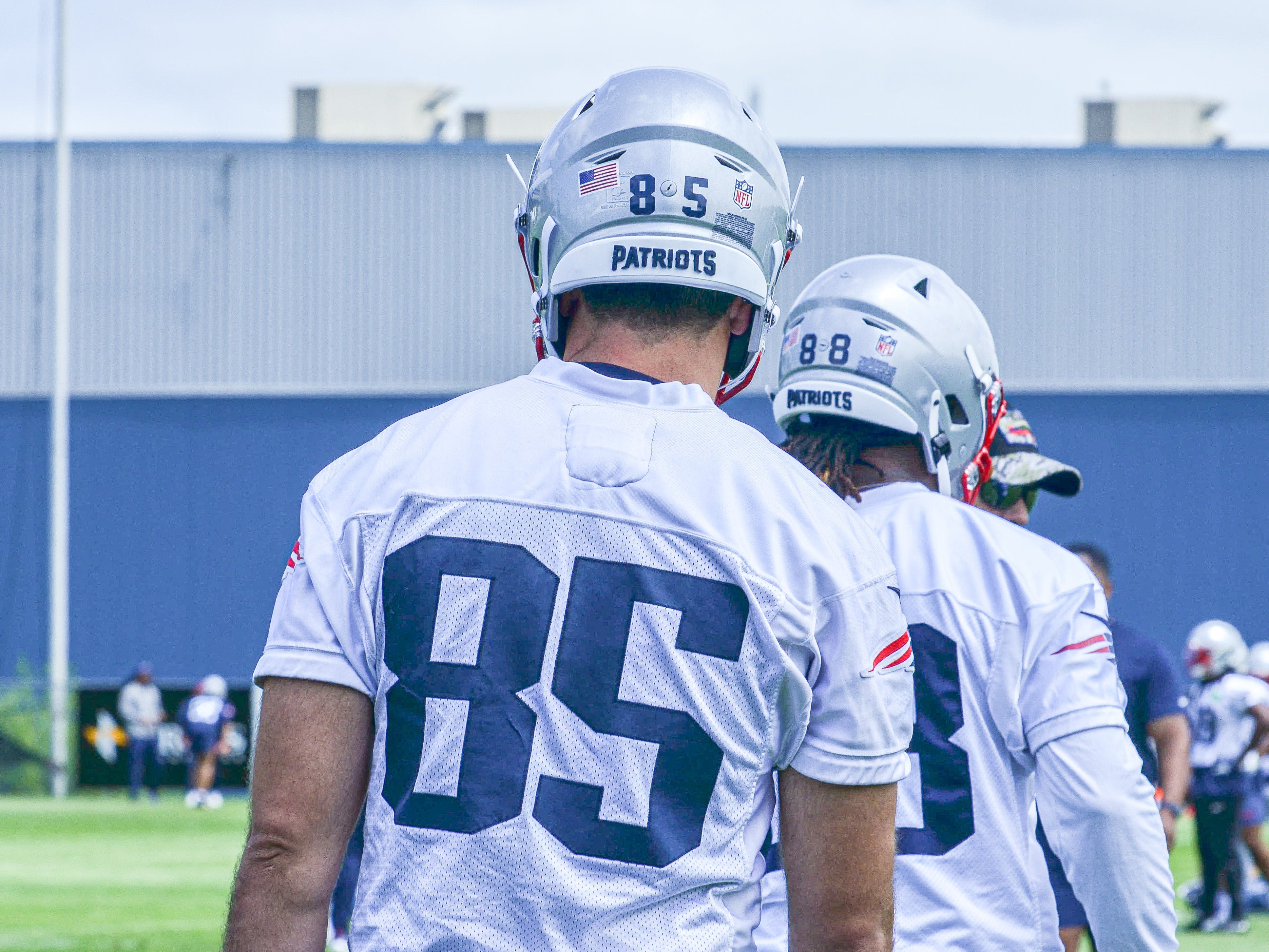 Monday, May 20 - Patriots TE Hunter Henry at OTAs 