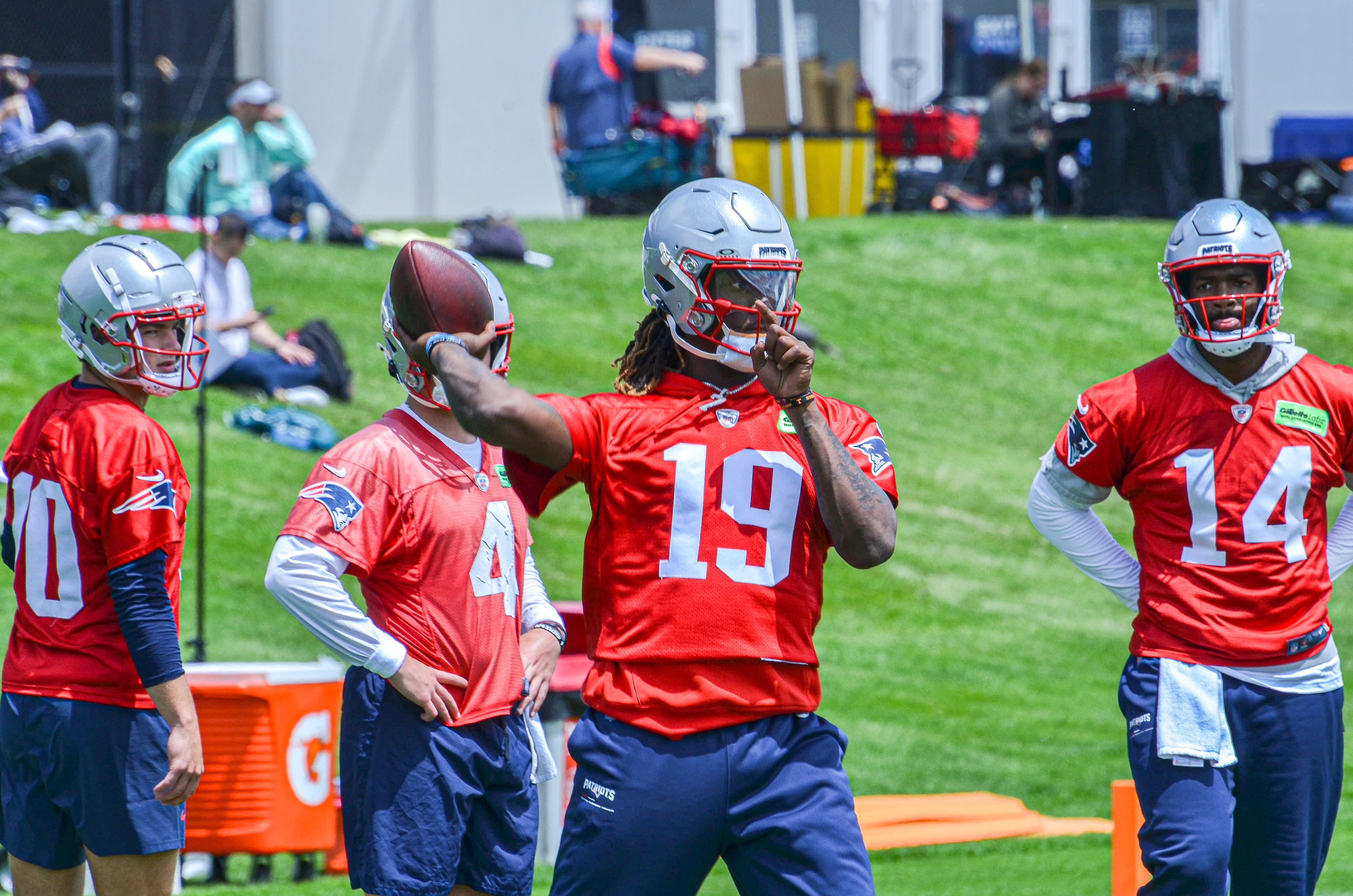 Monday, May 20 - Patriots QB Joe Milton III at OTAs