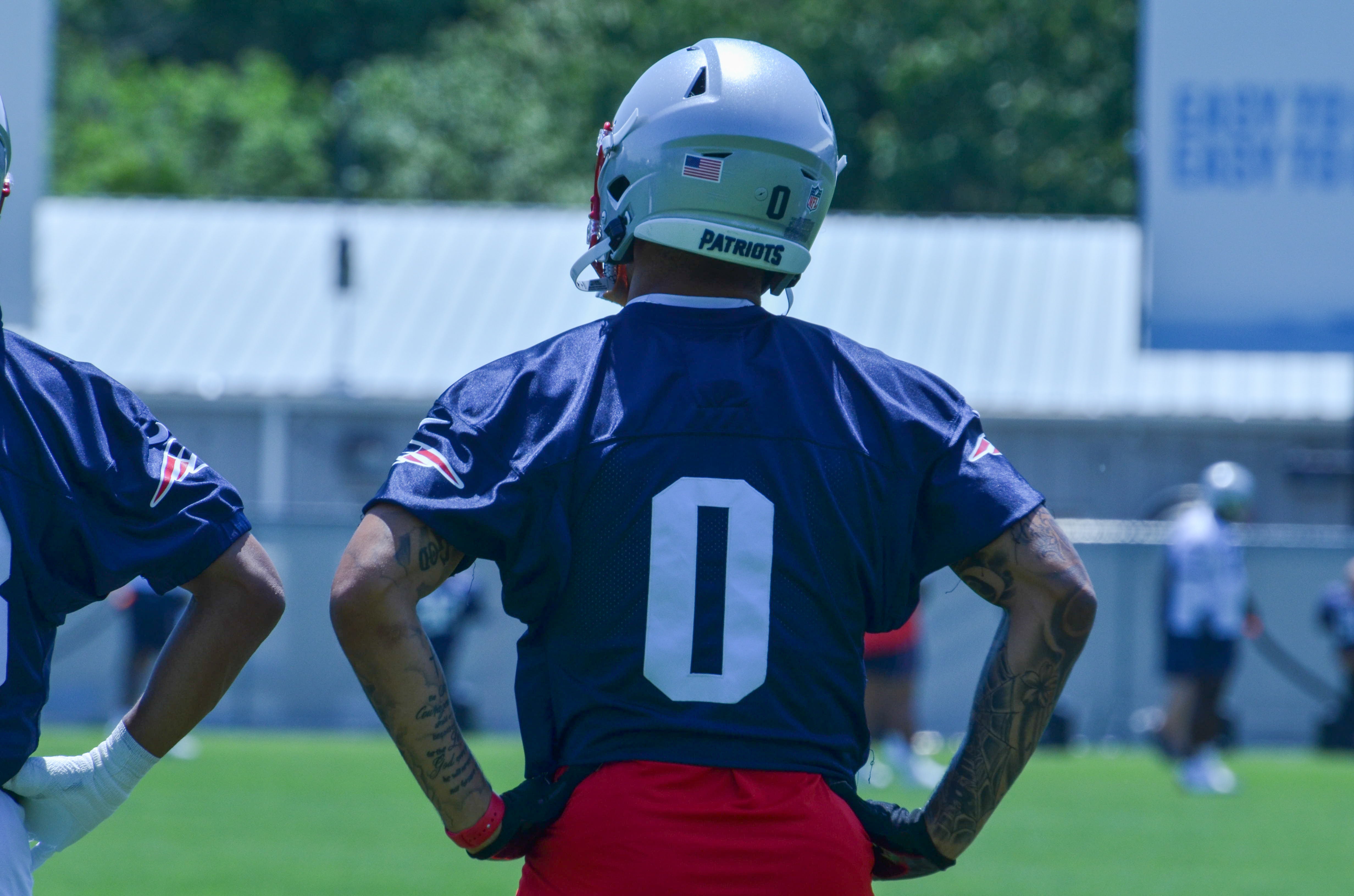 Patriots CB Christian Gonzalez at OTAs - June 4, 2024