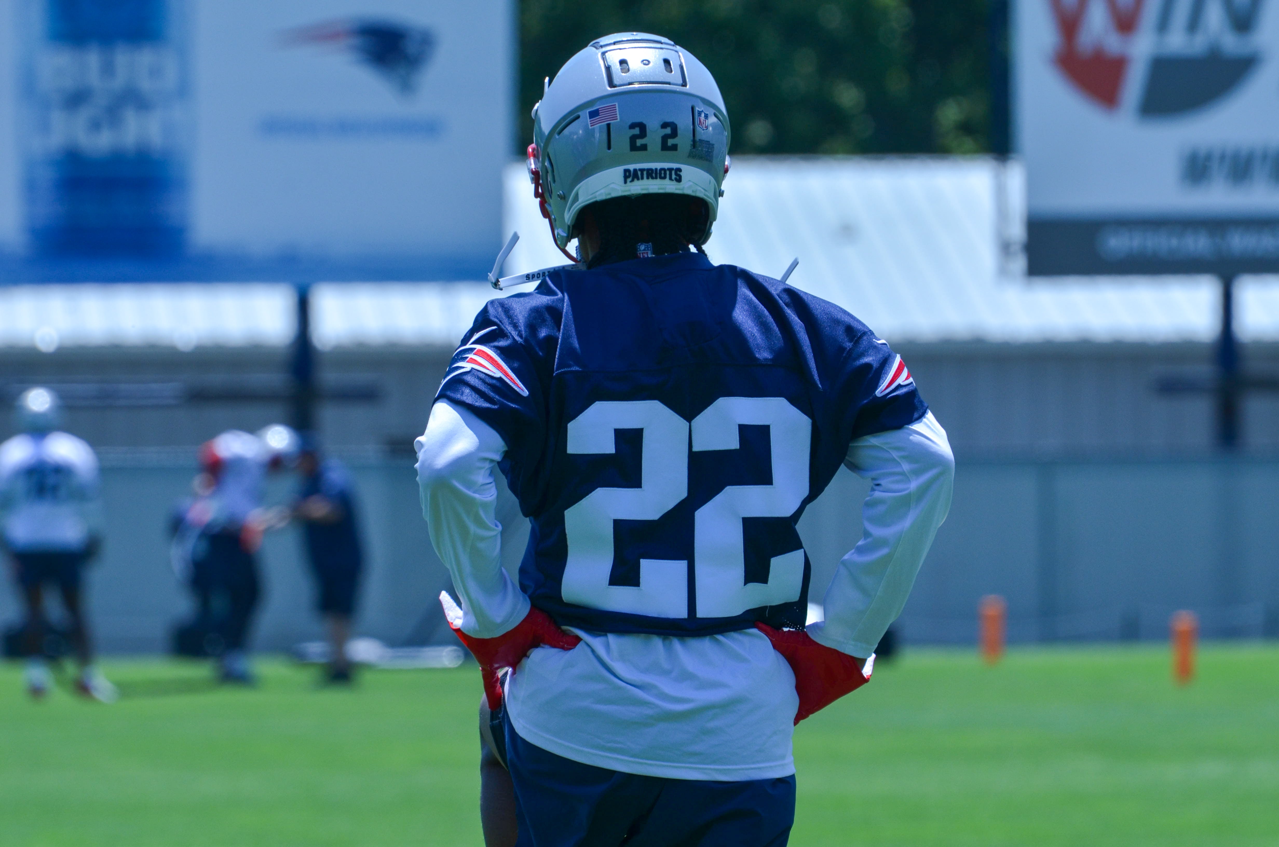 Patriots CB Marco Wilson at OTAs - June 4, 2024