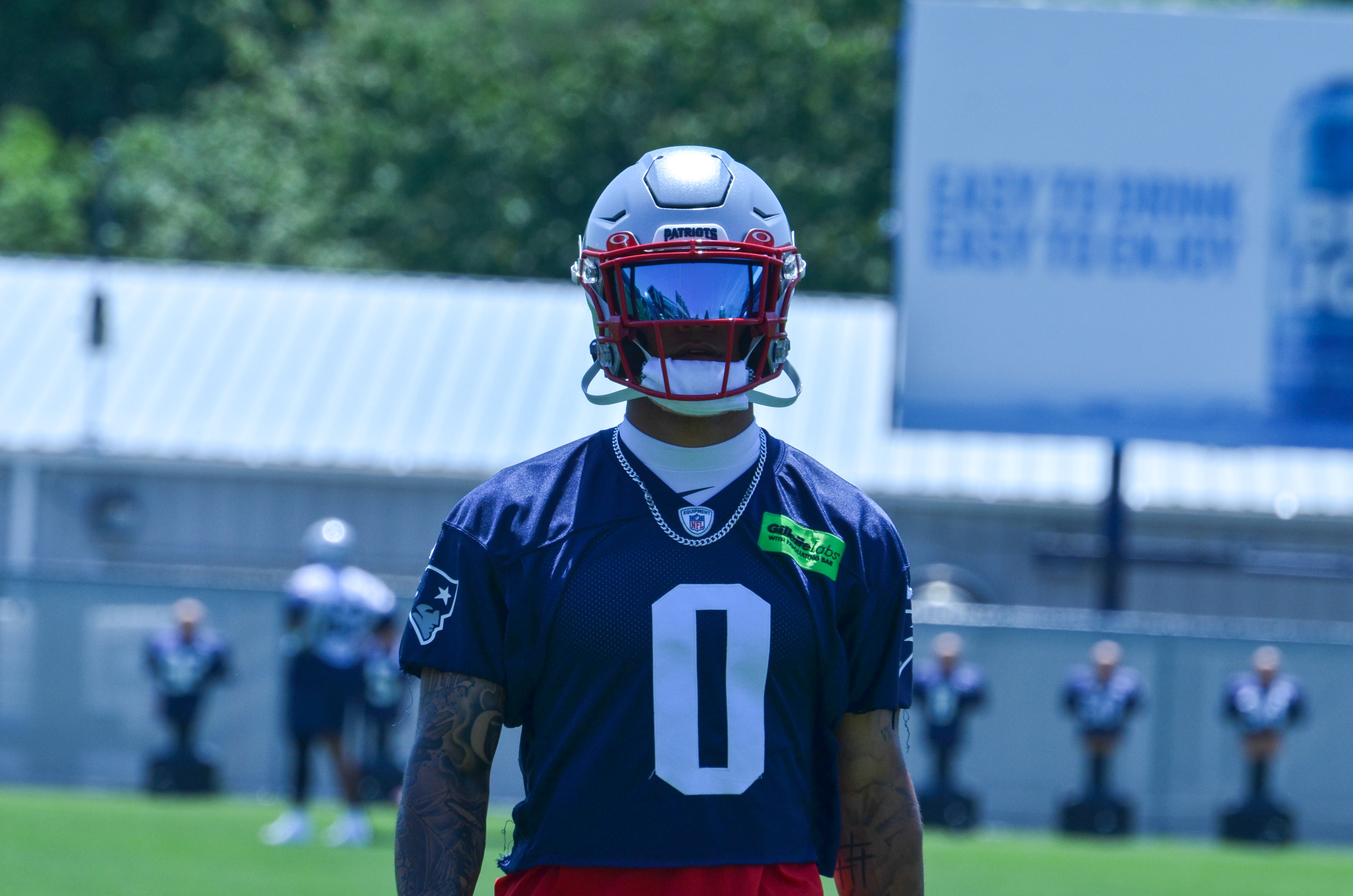 Patriots CB Christian Gonzalez at OTAs - June 4, 2024