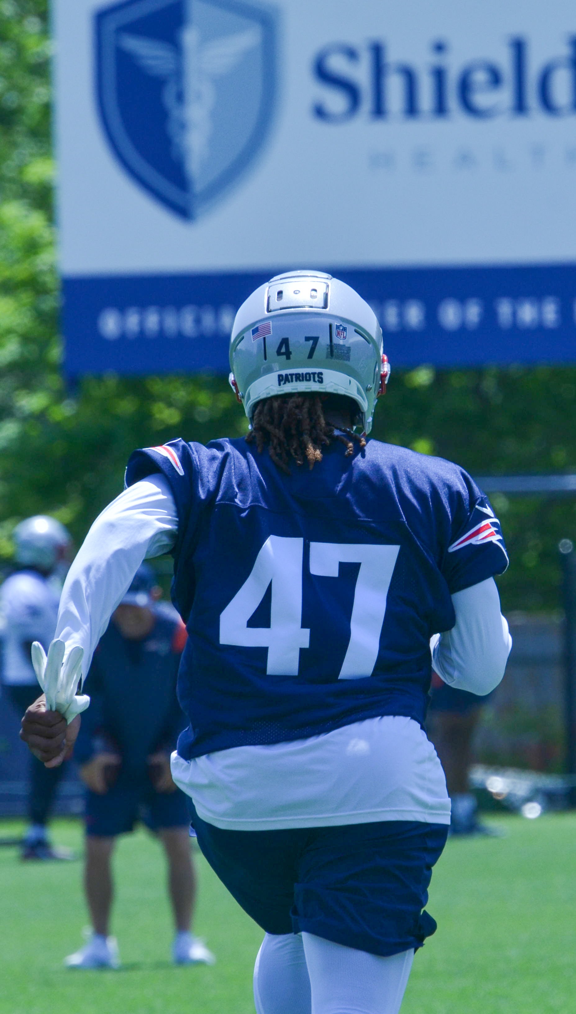 Patriots CB Mikey Victor at OTAs - June 4, 2024