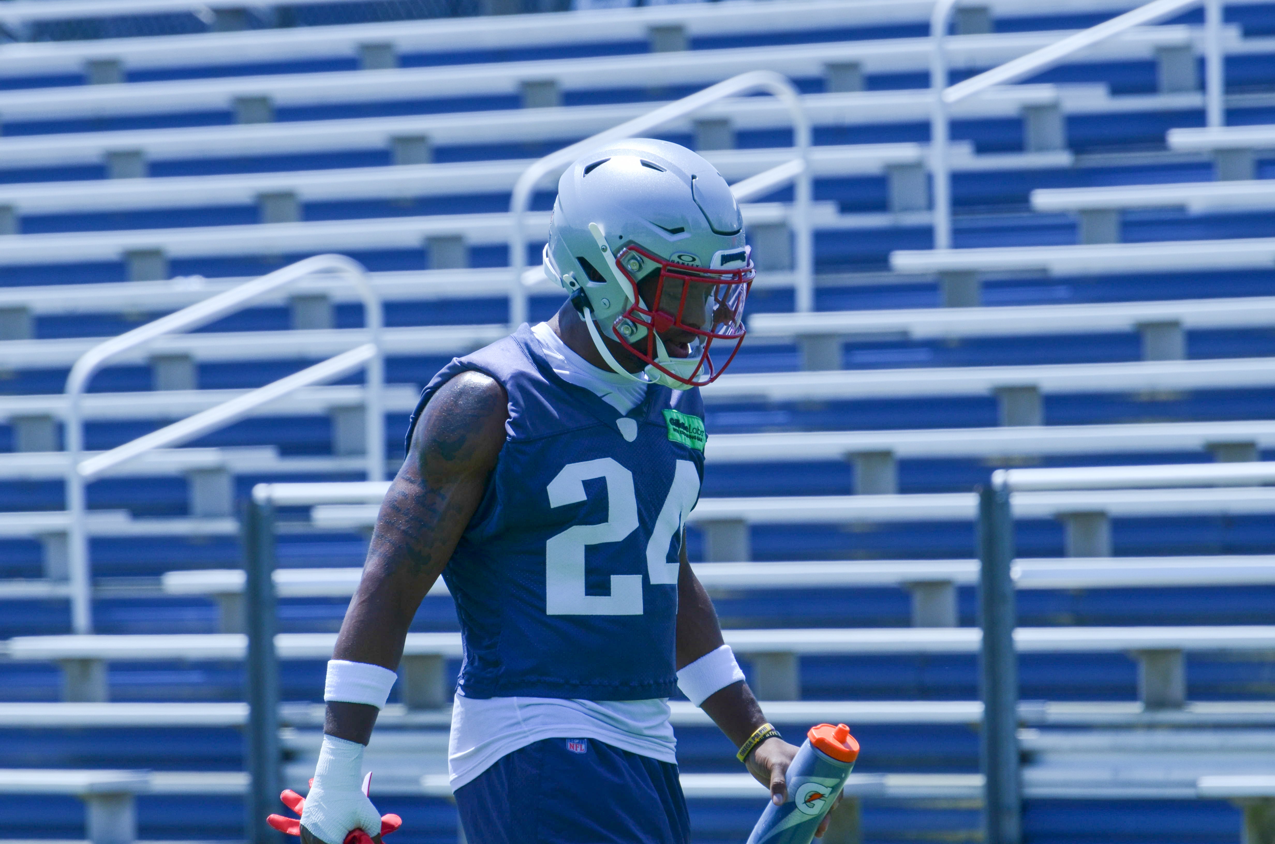 Patriots S Joshuah Bledsoe at OTAs - June 4, 2024