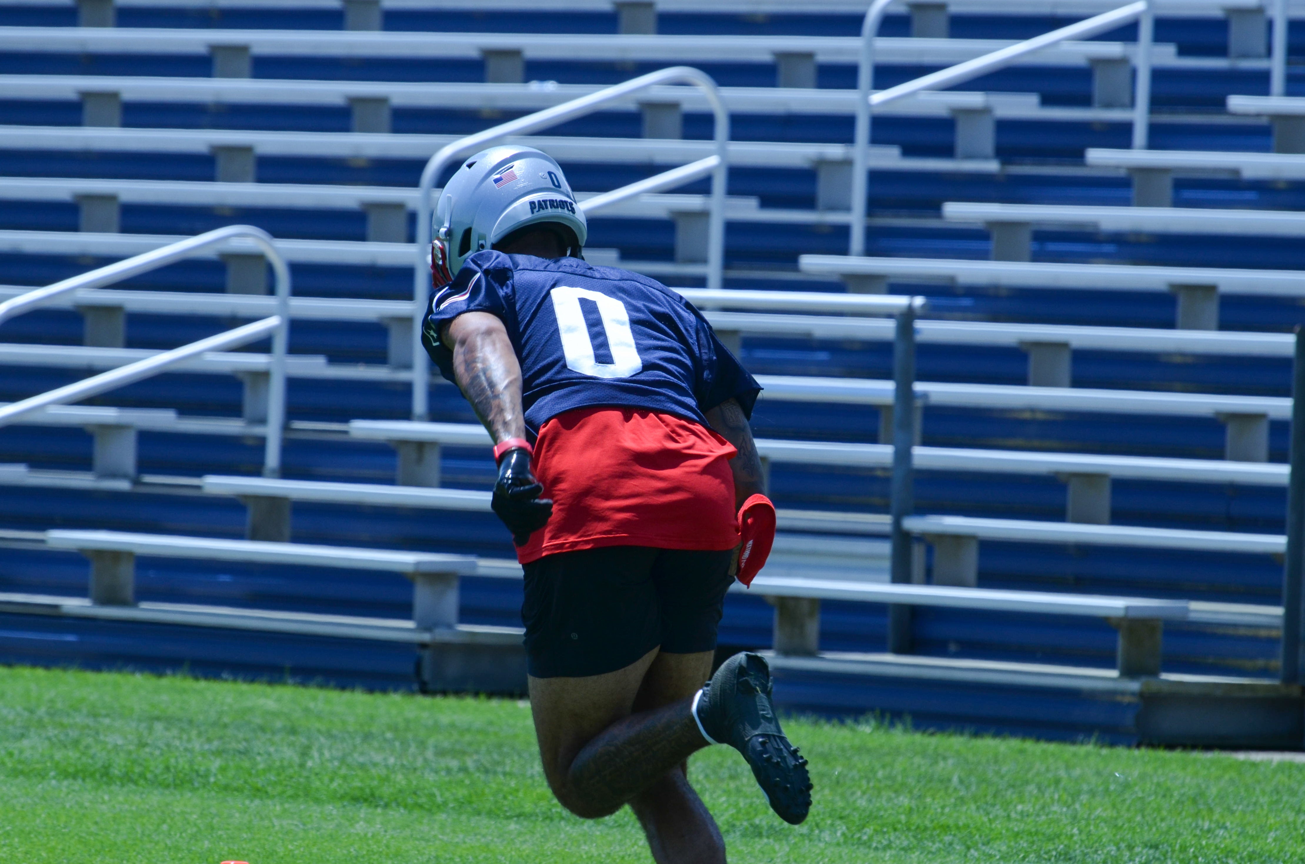 Patriots CB Christian Gonzalez at OTAs - June 4, 2024
