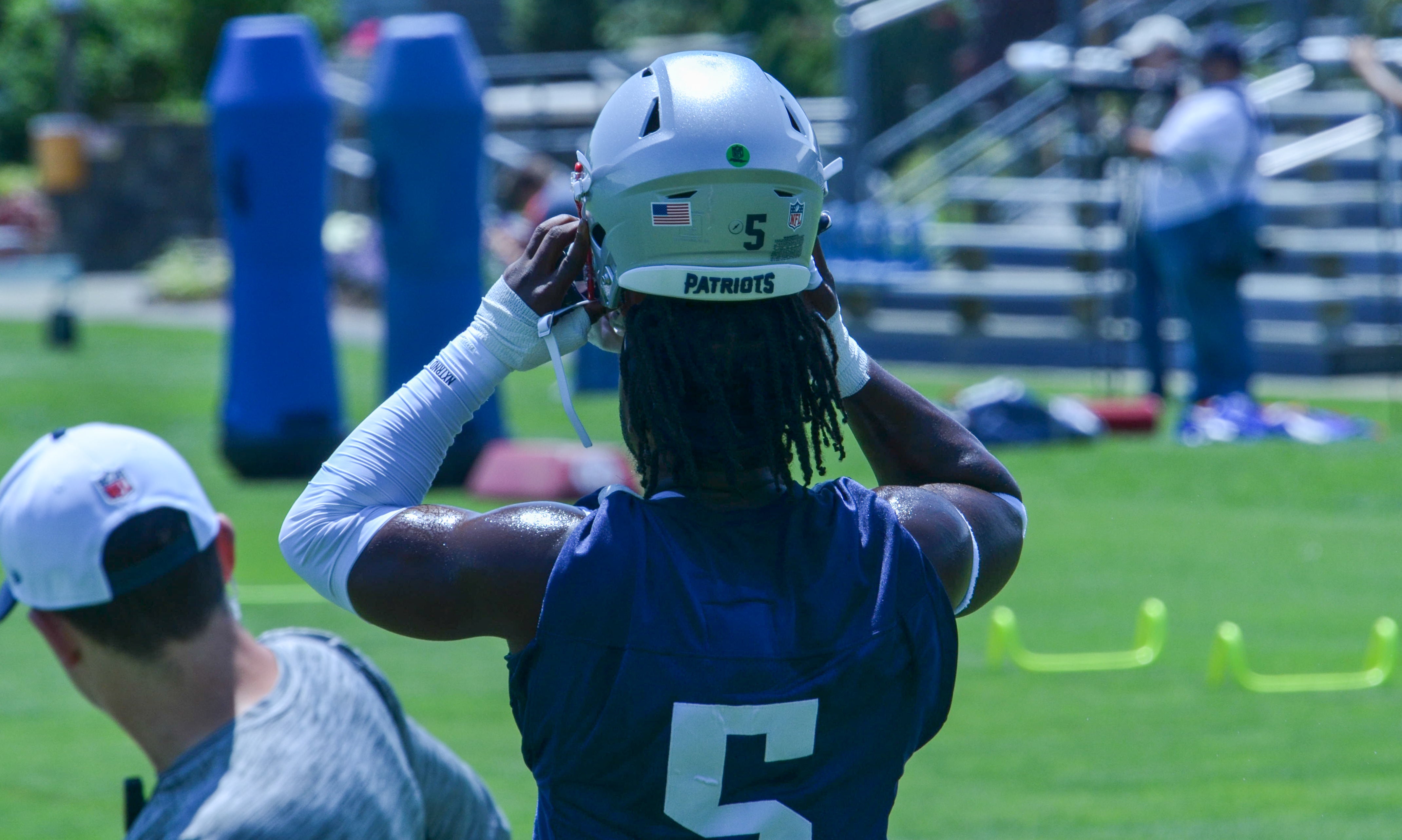 Patriots S Jabrill Peppers at OTAs - June 4, 2024