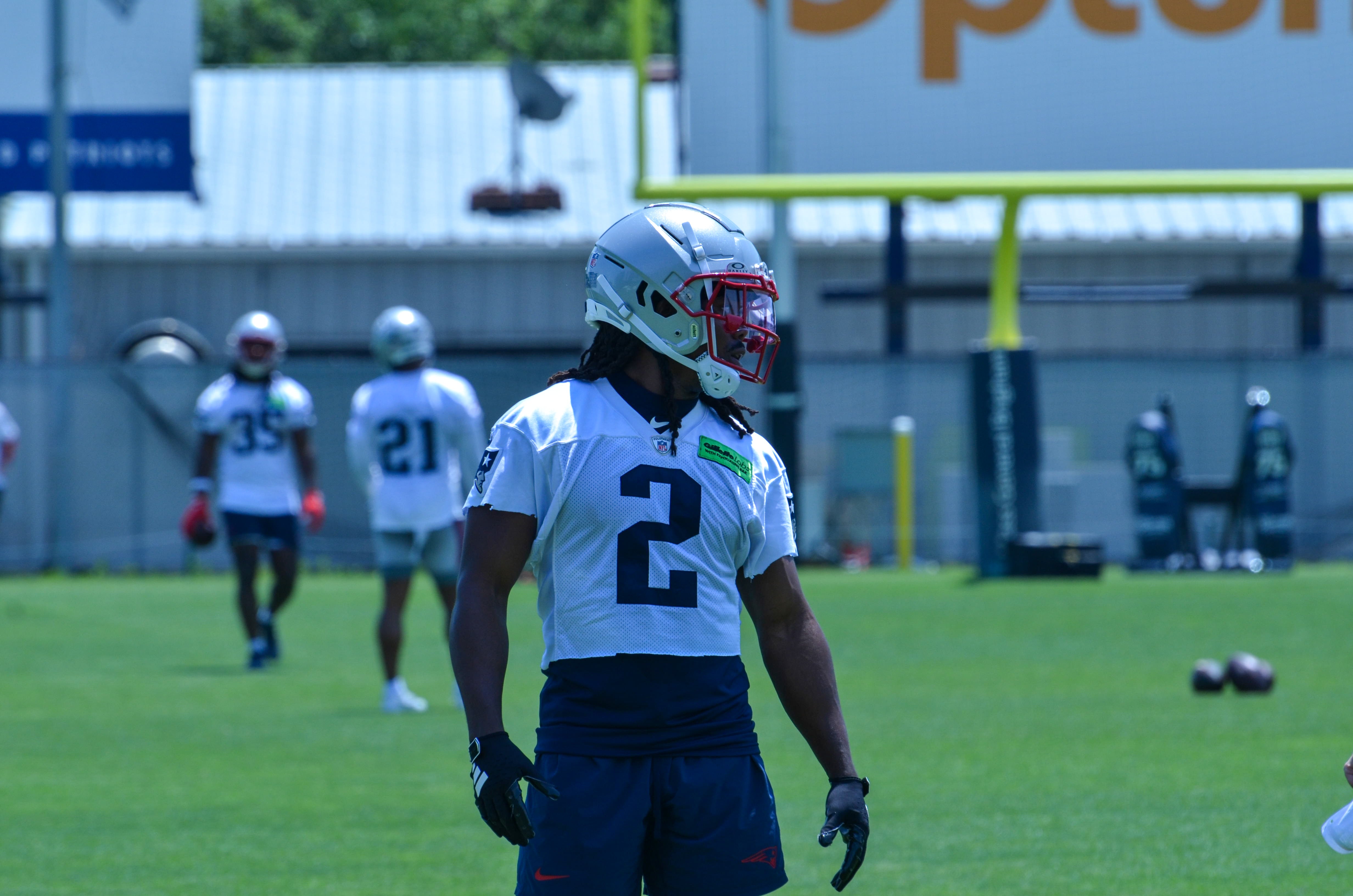 Patriots WR K.J. Osborn at OTAs - June 4, 2024