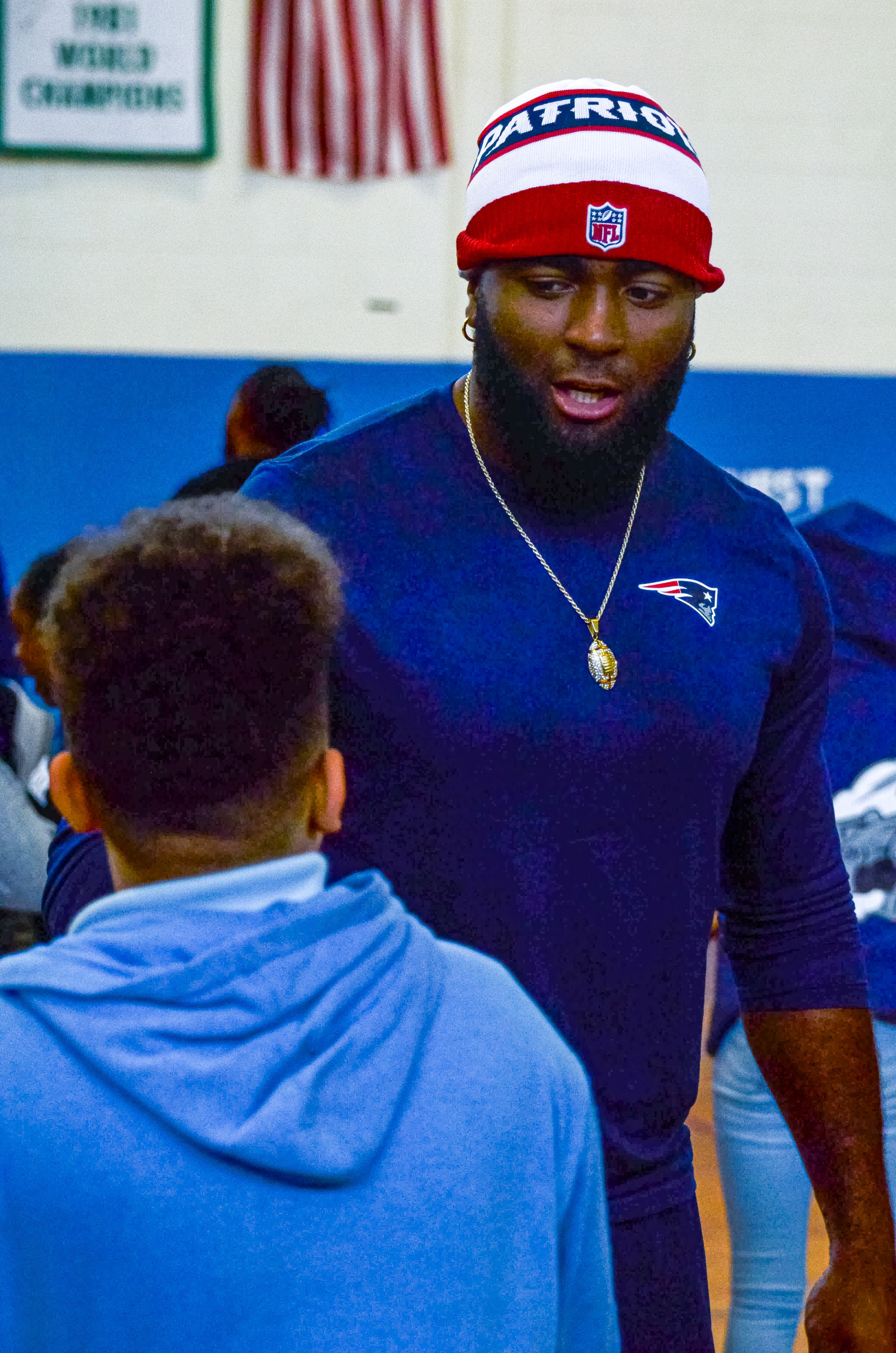 The New England Patriots community event at the Perkins Community Center/Lee School - June 11, 2024