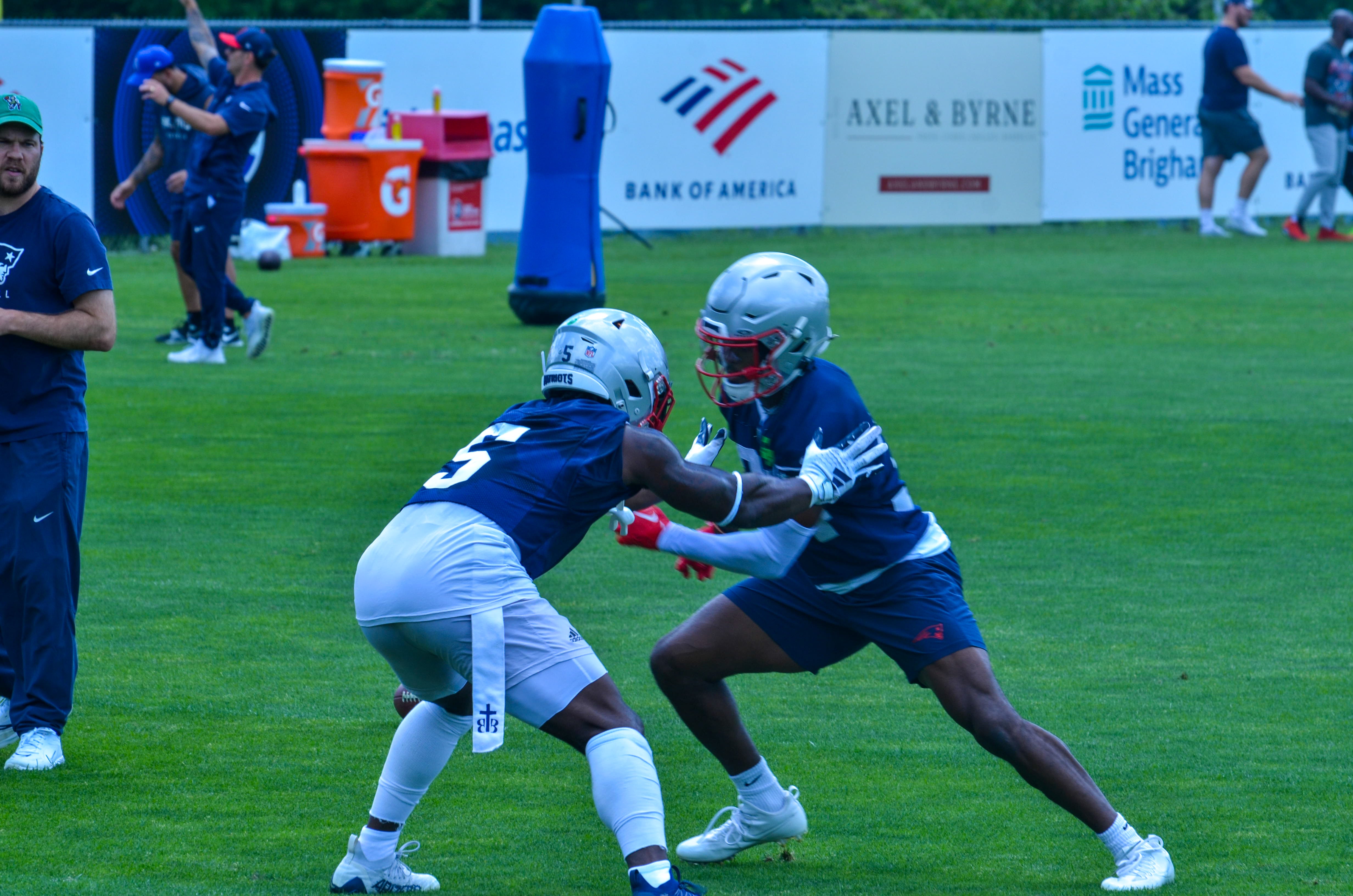 Patriots S Jabrill Peppers during the team's final day of mandatory minicamp - June 12, 2024