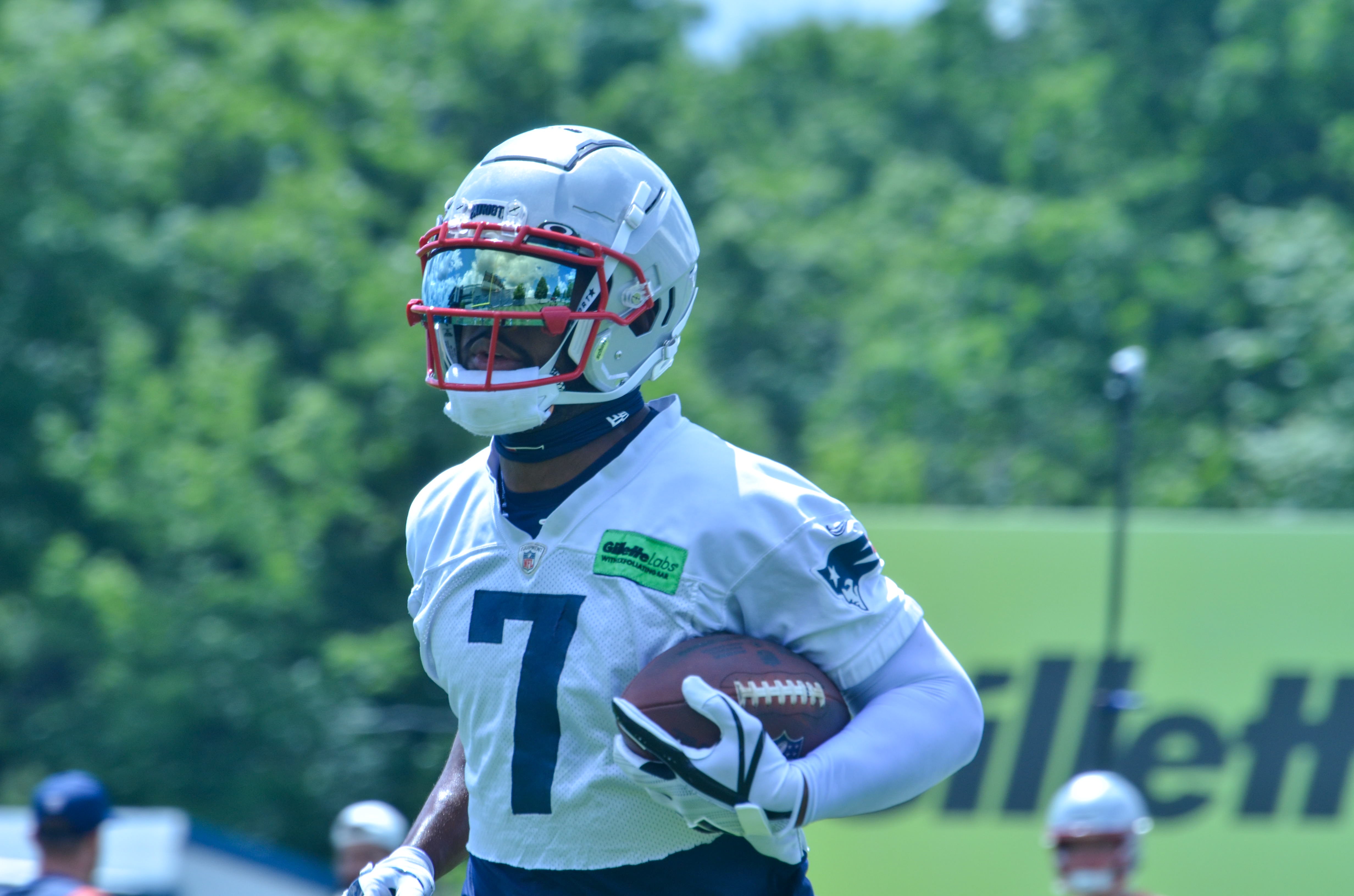 Patriots WR JuJu Smith-Schuster during the team's final day of mandatory minicamp - June 12, 2024