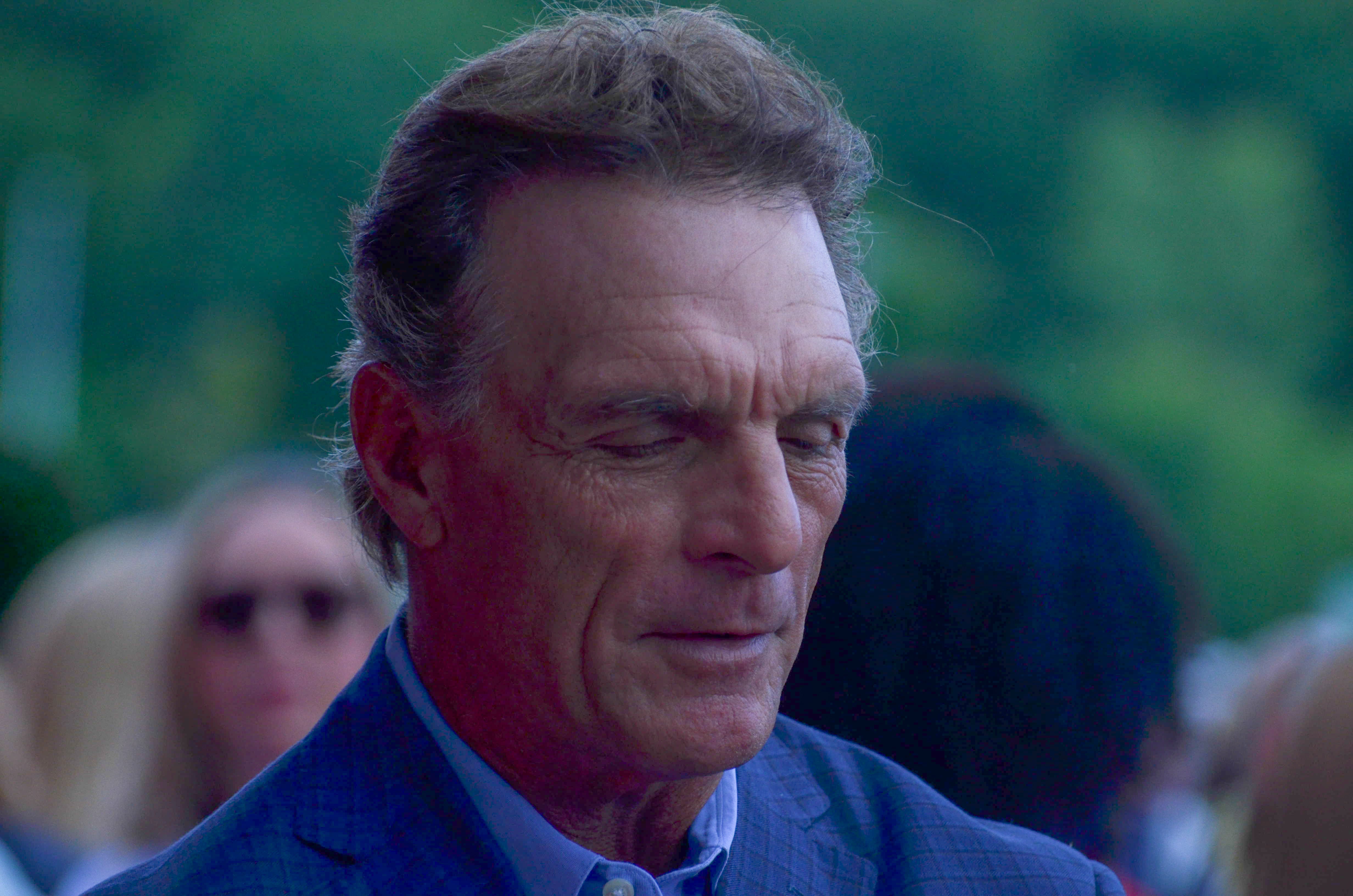 Former Patriots quarterback Doug Flutie. Former teammates, coaches, friends, family, and 60,000 fans were at Gillette Stadium for the induction of Tom Brady into the New England Patriots Hall of Fame Wednesday, June 12 in Foxborough, Mass.