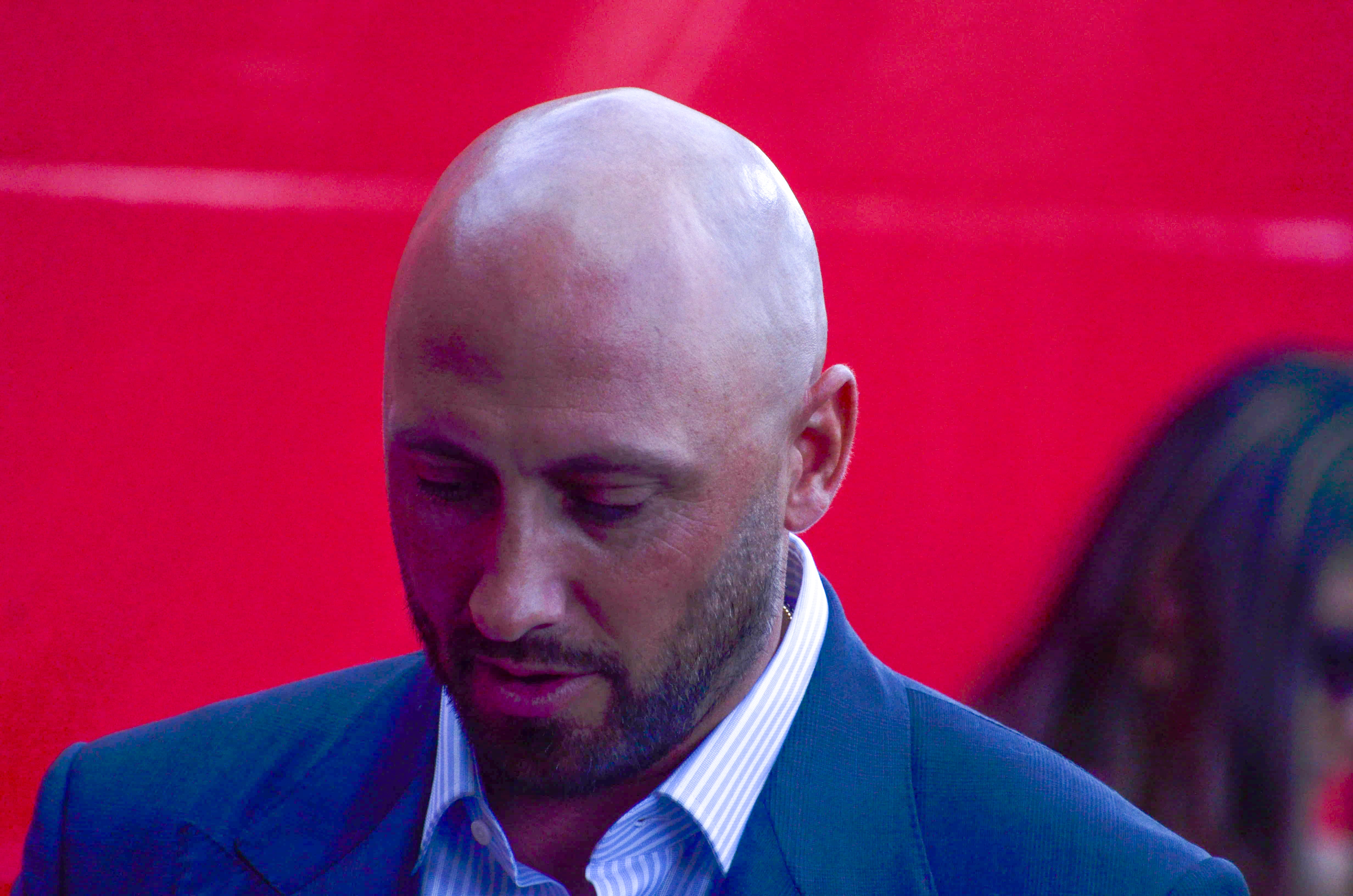 Former Patriots quarterback Brian Hoyer. Former teammates, coaches, friends, family, and 60,000 fans were at Gillette Stadium for the induction of Tom Brady into the New England Patriots Hall of Fame Wednesday, June 12 in Foxborough, Mass.