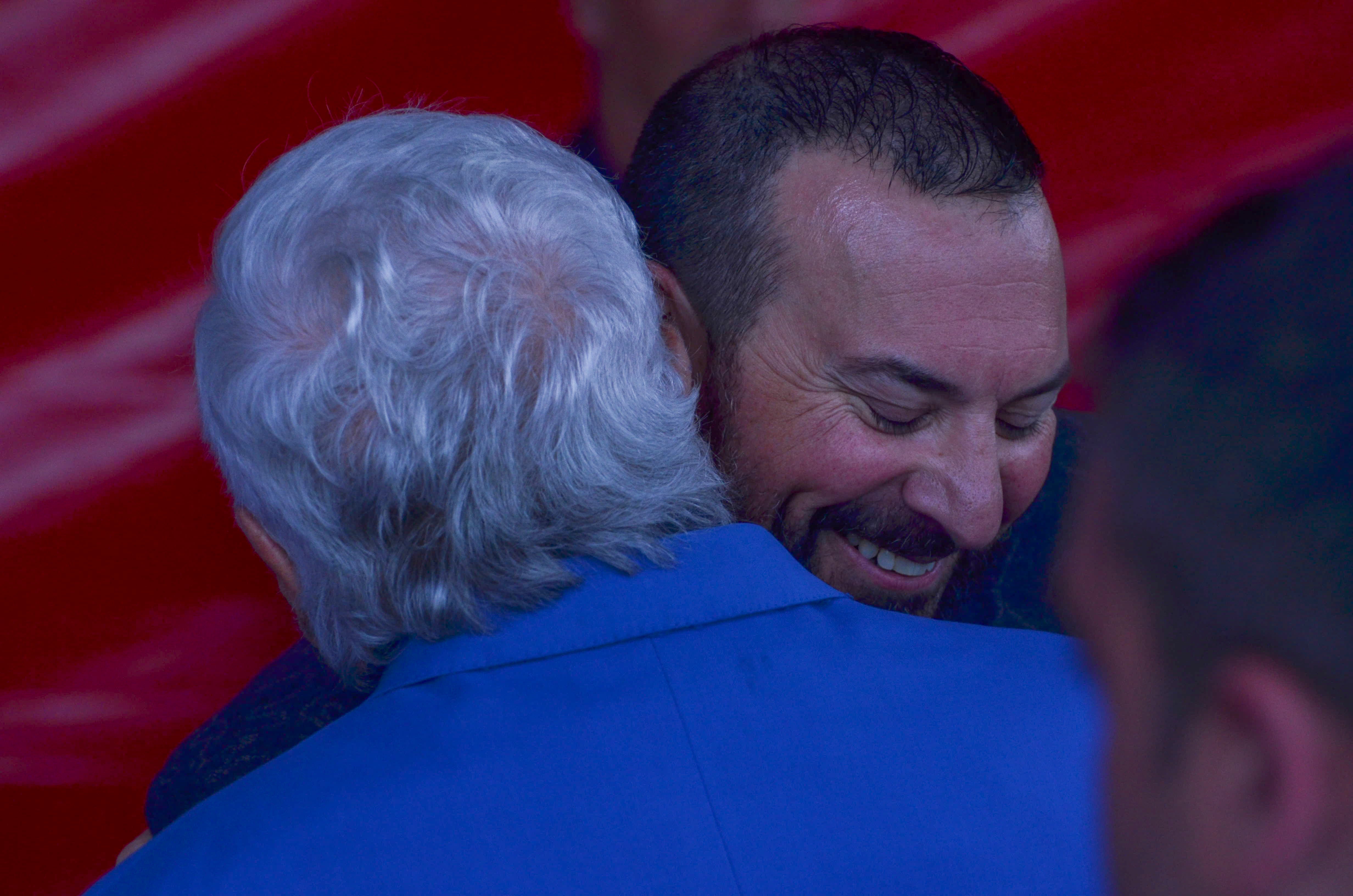 Patriots owner Robert Kraft and former defensive coordinator Matt Patricia. Former teammates, coaches, friends, family, and 60,000 fans were at Gillette Stadium for the induction of Tom Brady into the New England Patriots Hall of Fame Wednesday, June 12 in Foxborough, Mass.