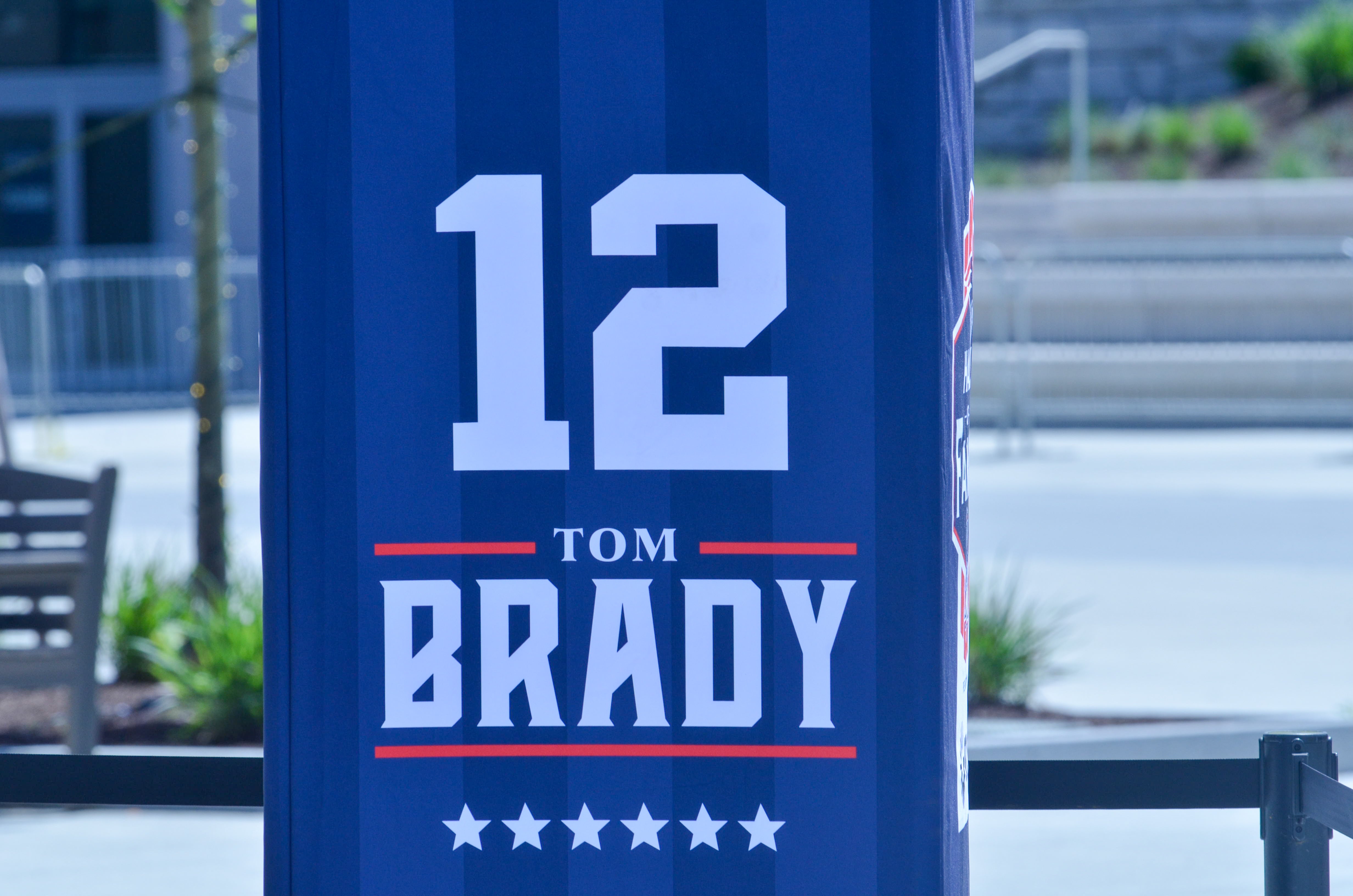 Former teammates, coaches, friends, family, and 60,000 fans were at Gillette Stadium for the induction of Tom Brady into the New England Patriots Hall of Fame Wednesday, June 12 in Foxborough, Mass.