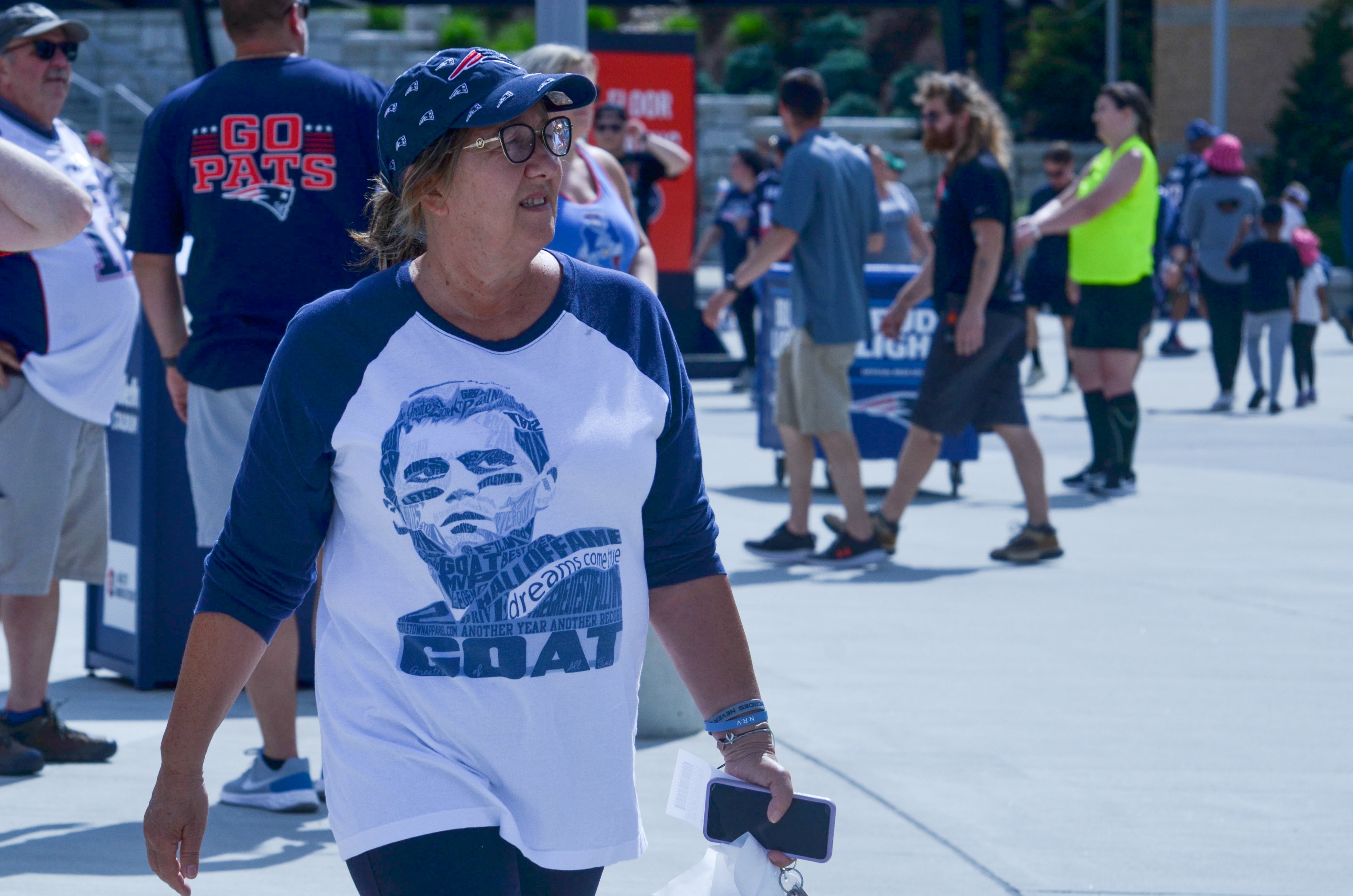 Former teammates, coaches, friends, family, and 60,000 fans were at Gillette Stadium for the induction of Tom Brady into the New England Patriots Hall of Fame Wednesday, June 12 in Foxborough, Mass.