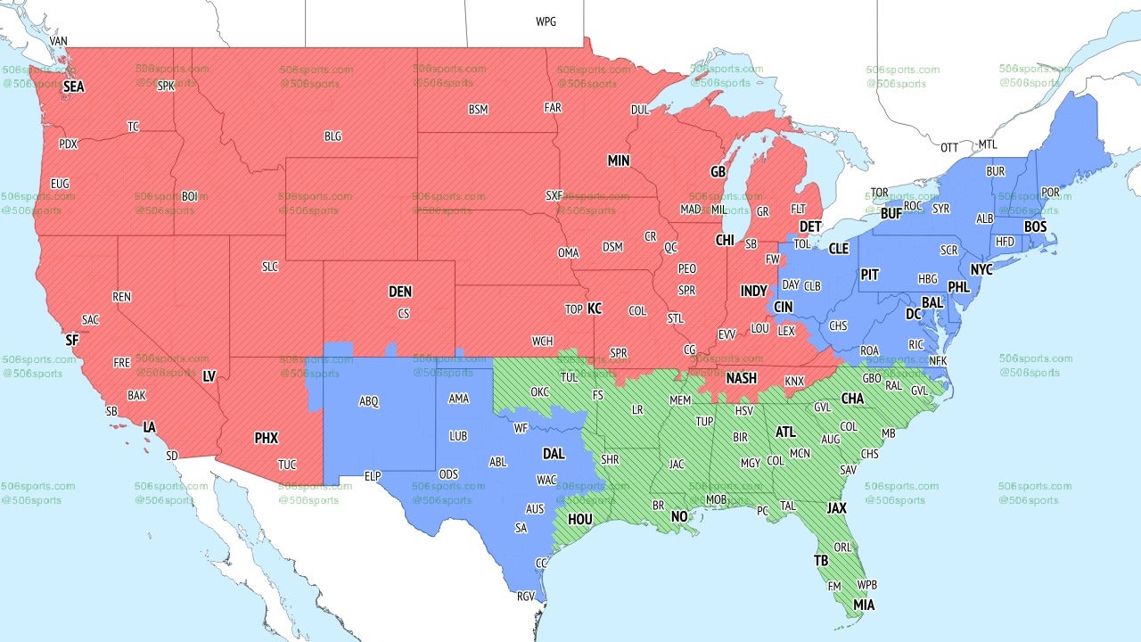 The early games on Fox for week six