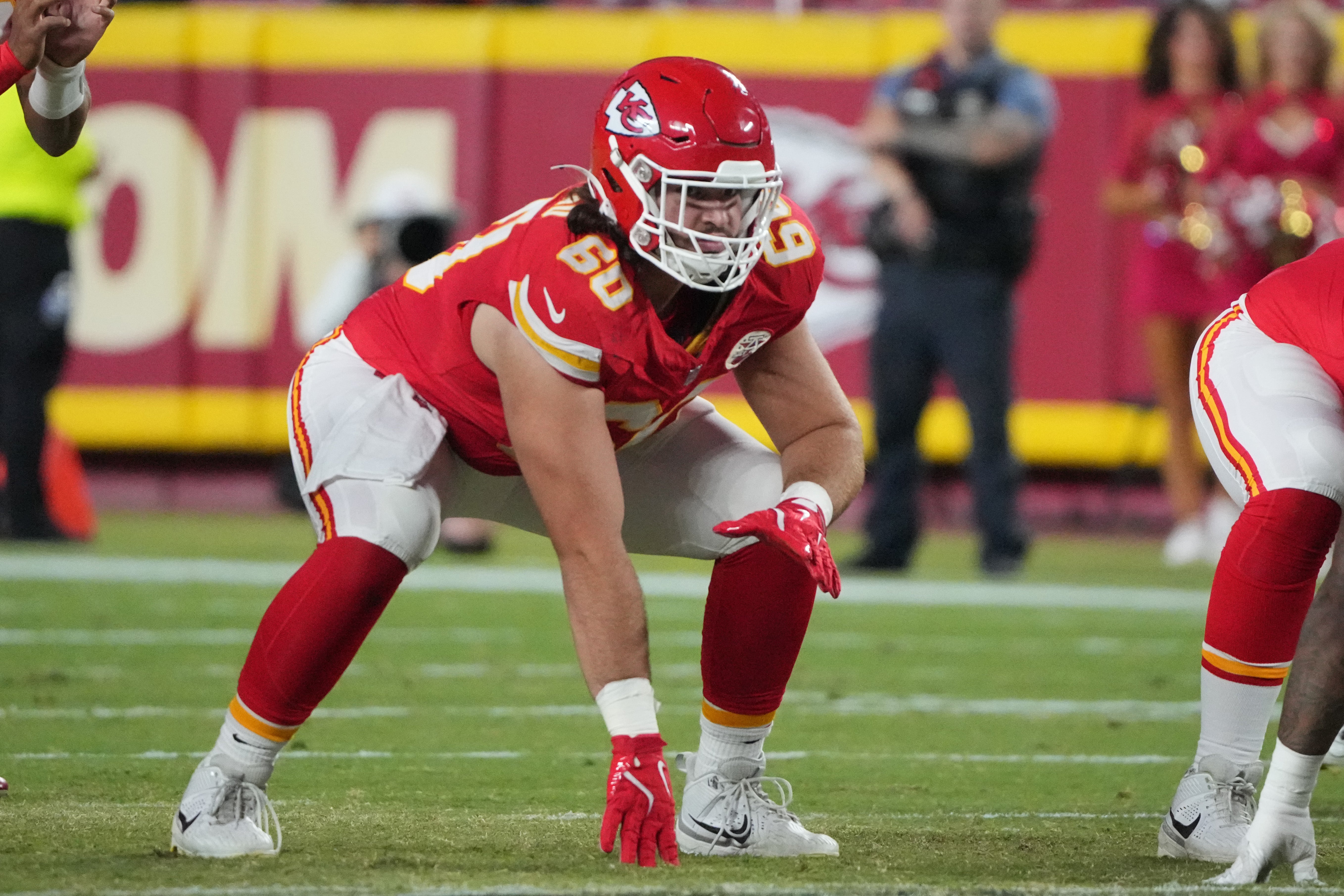 Chiefs center Hunter Nourzad