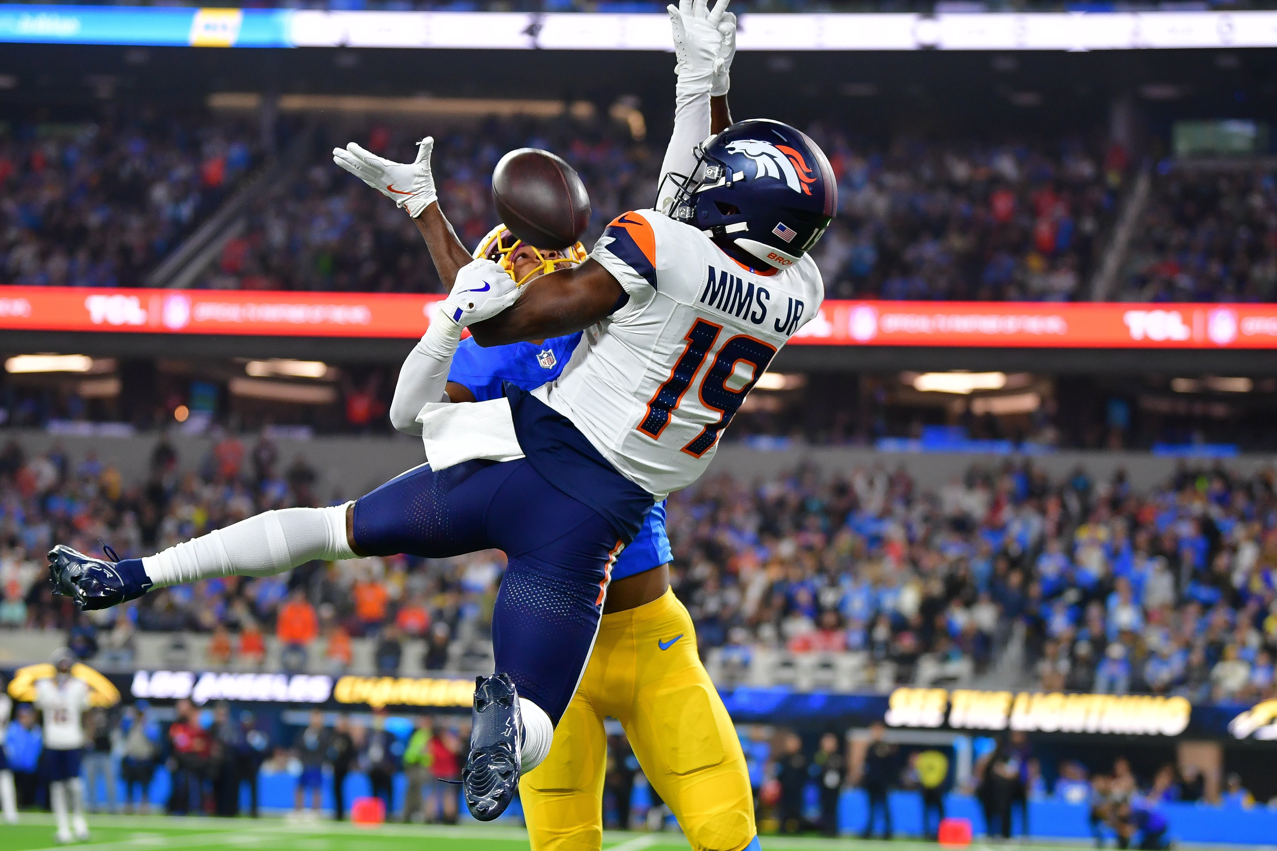 Denver Broncos wide receiver Marvin Mims