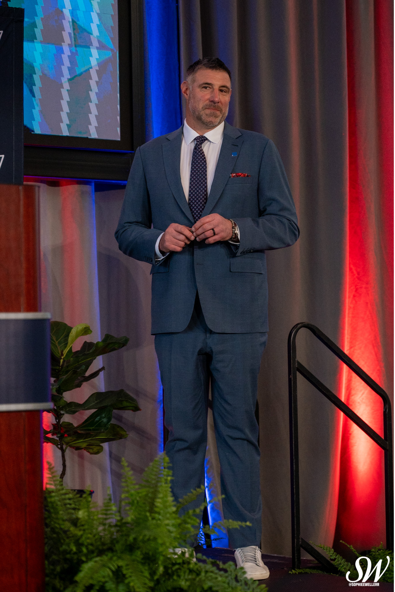 New England Patriots head coach Mike Vrabel at Introductory Press Conference 